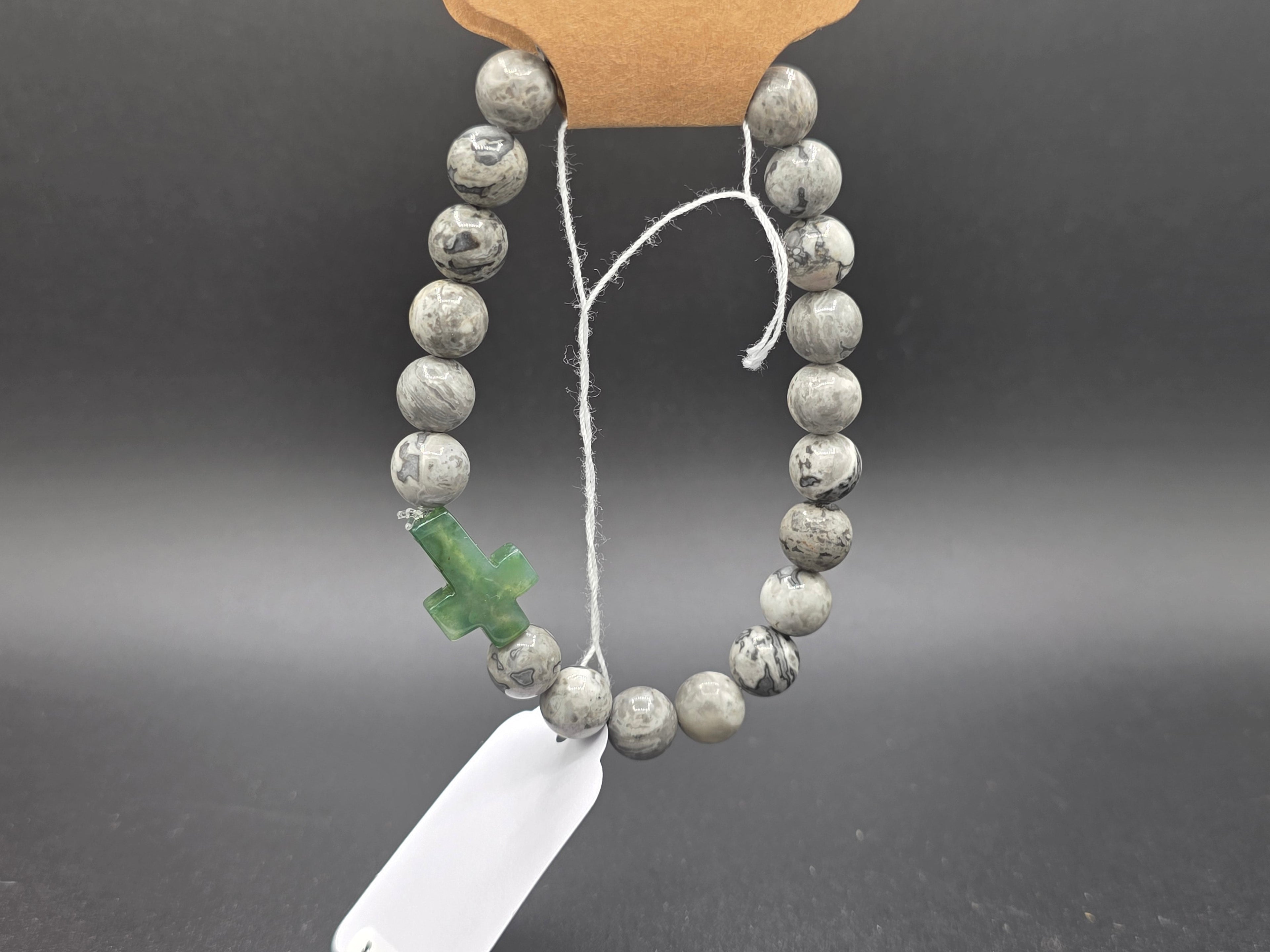 Healing Stone (Cross) Bracelets 7.5"
