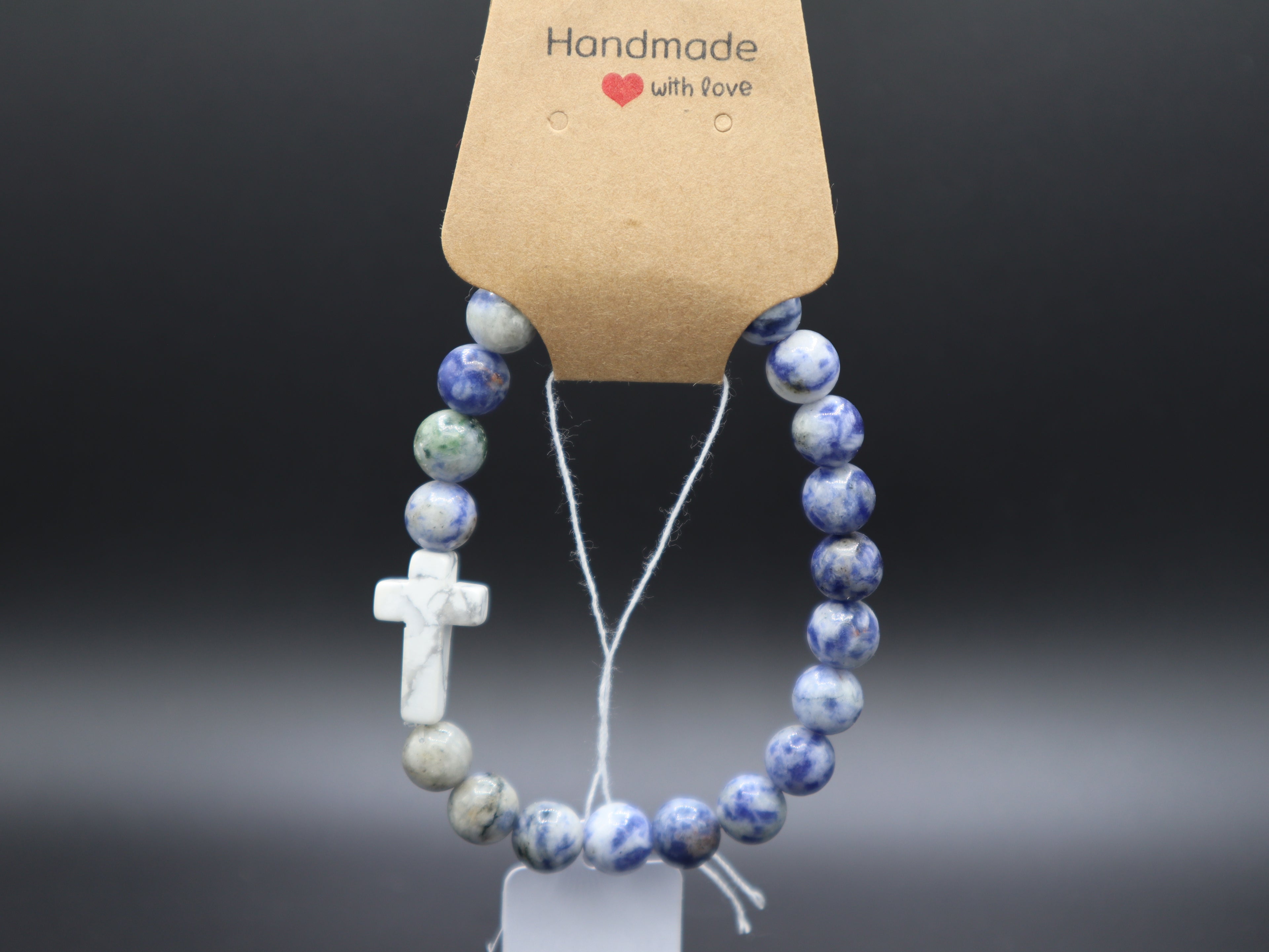 Healing Stone (Cross) Bracelets 7.00"