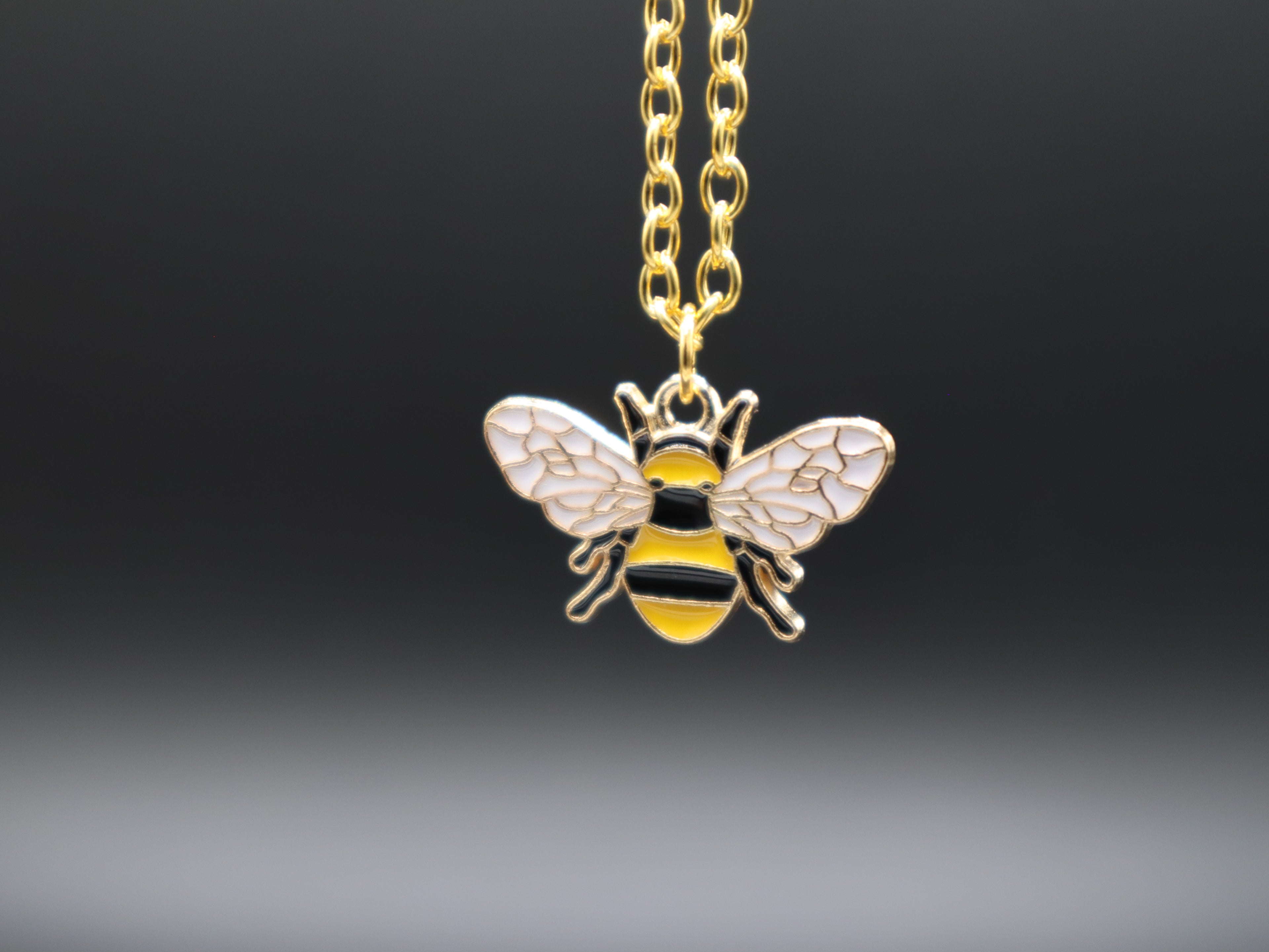 Bumble Bee Pendant Necklace