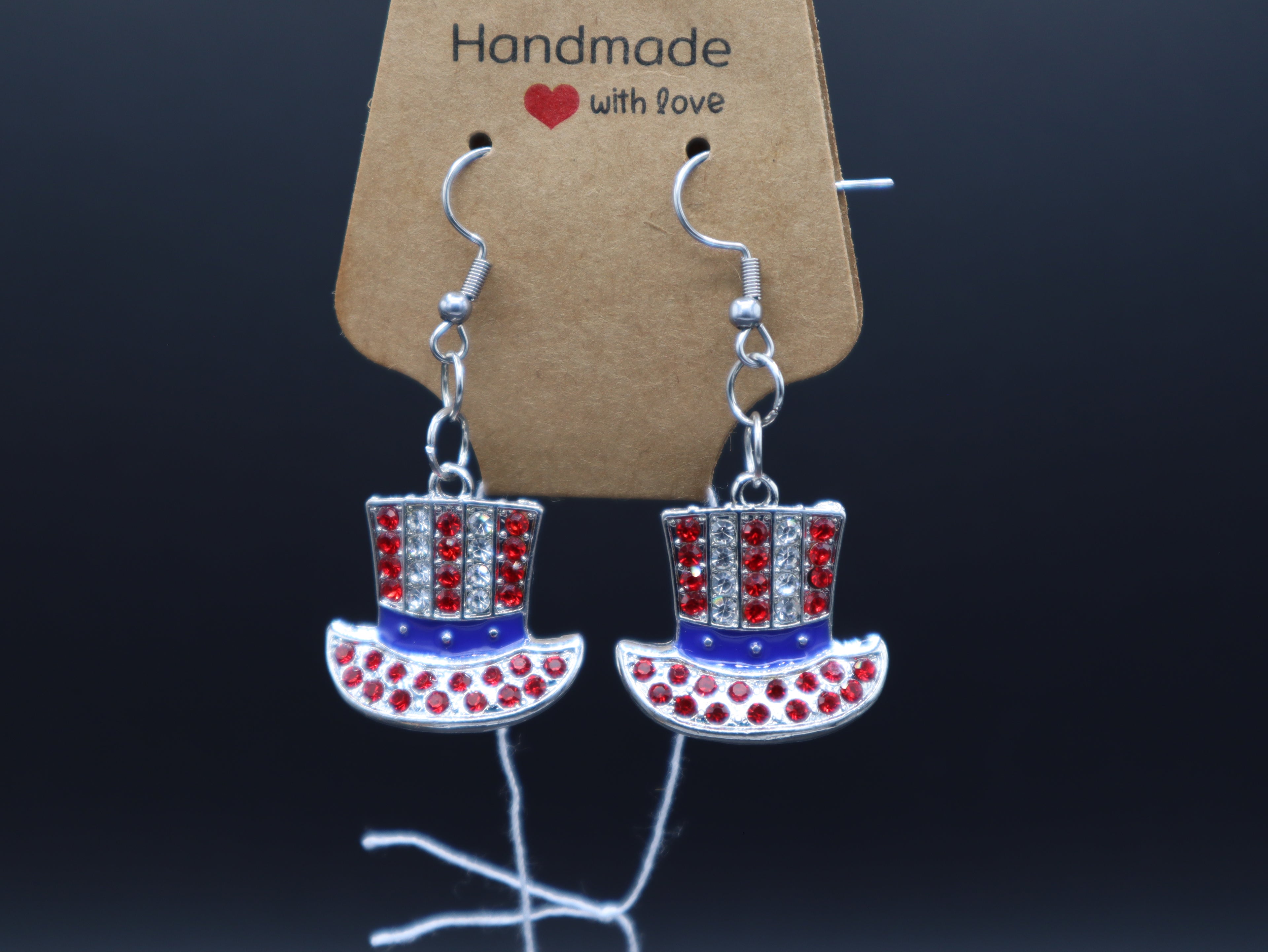 Americana Earrings (Hypo-Allergenic)