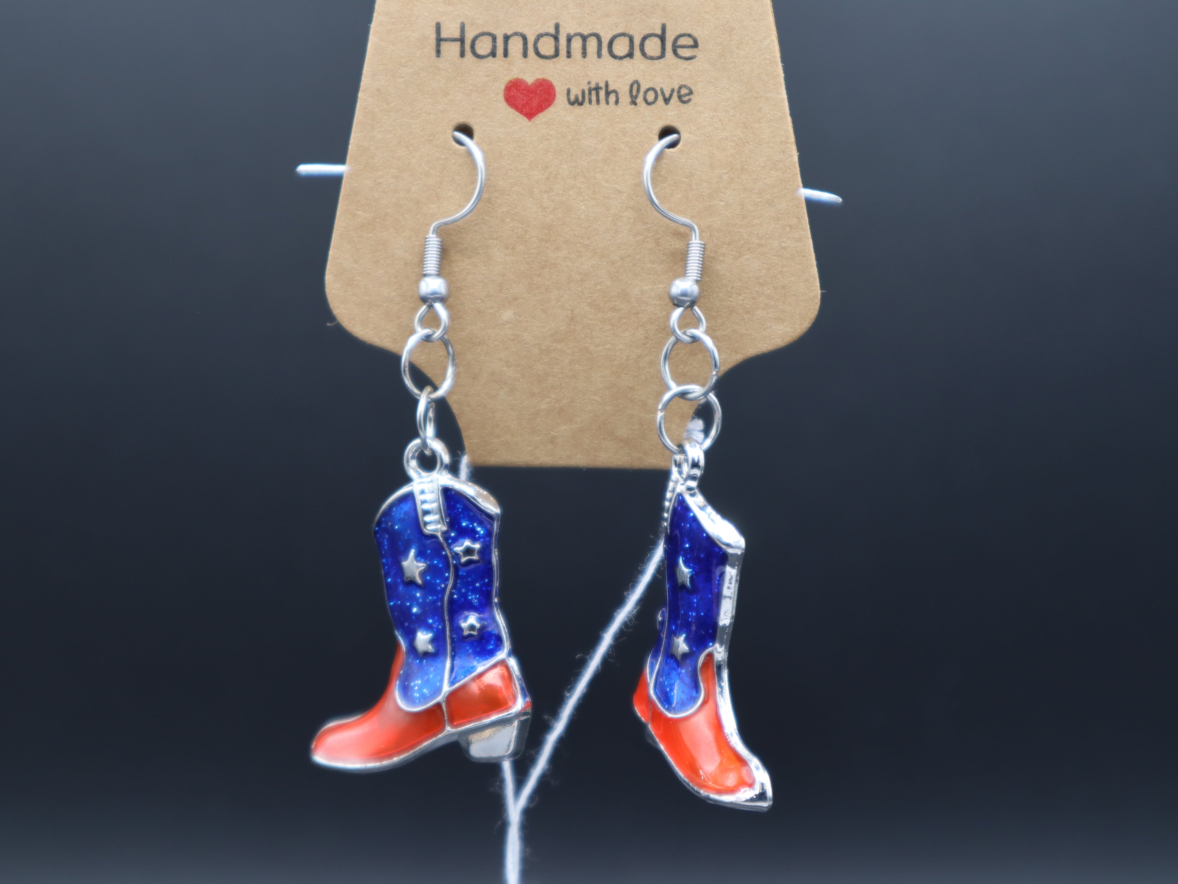Americana Earrings (Hypo-Allergenic)