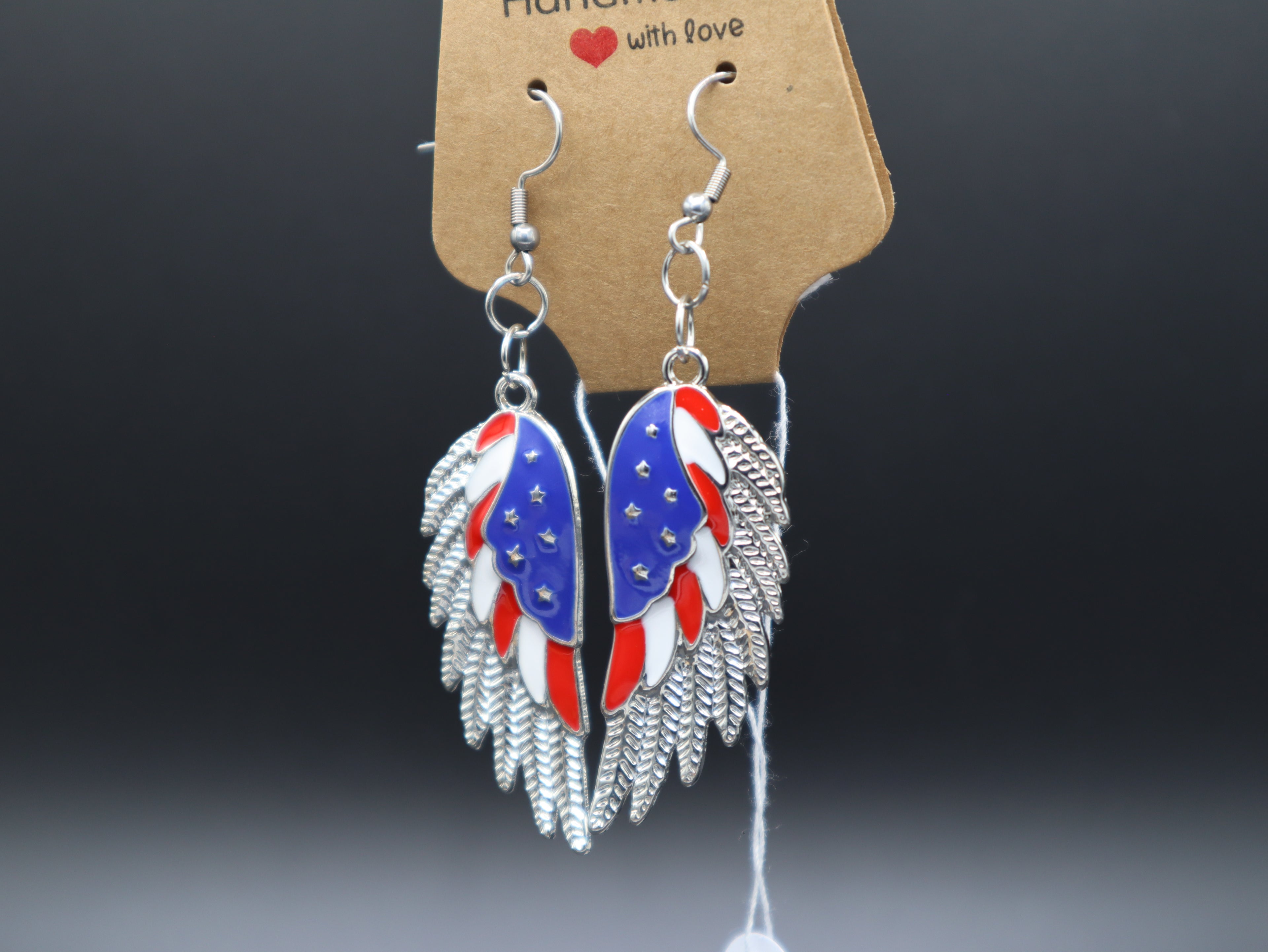 Americana Earrings (Hypo-Allergenic)
