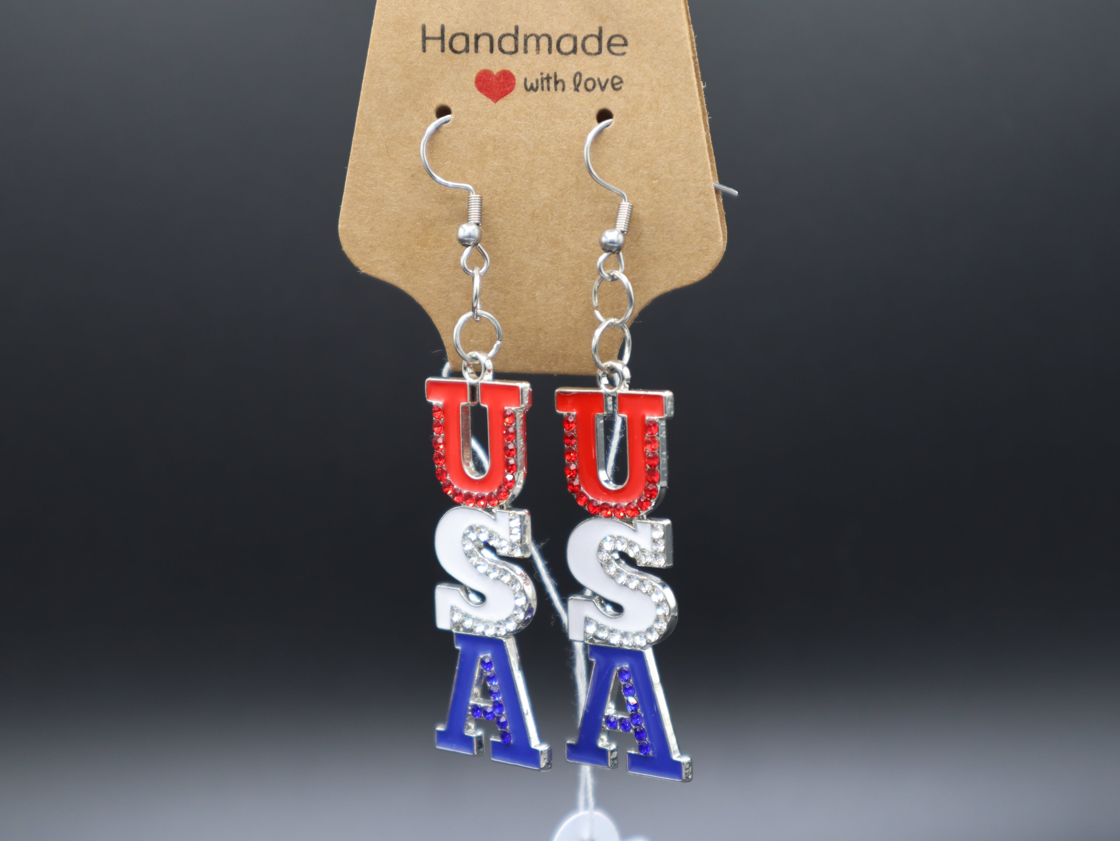 Americana Earrings (Hypo-Allergenic)