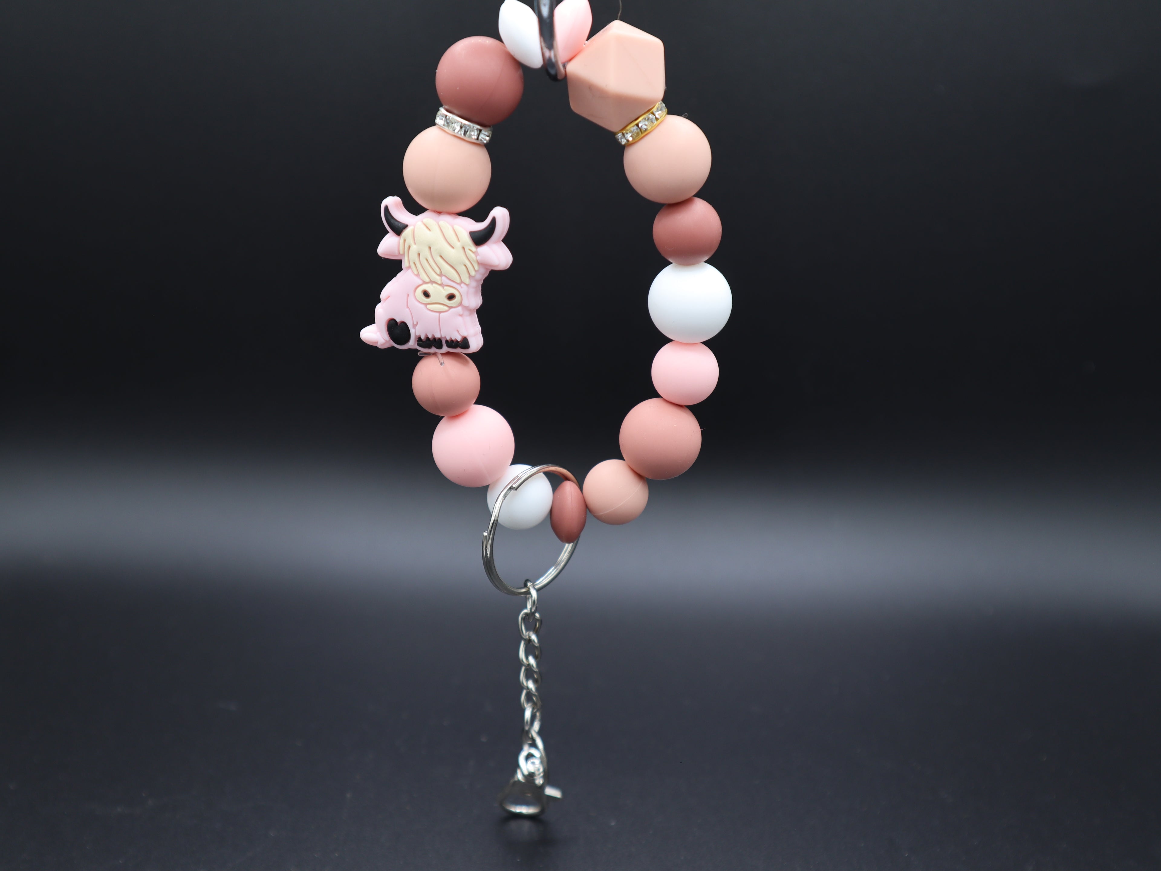 Happy Cow Key Chain (Silicone)