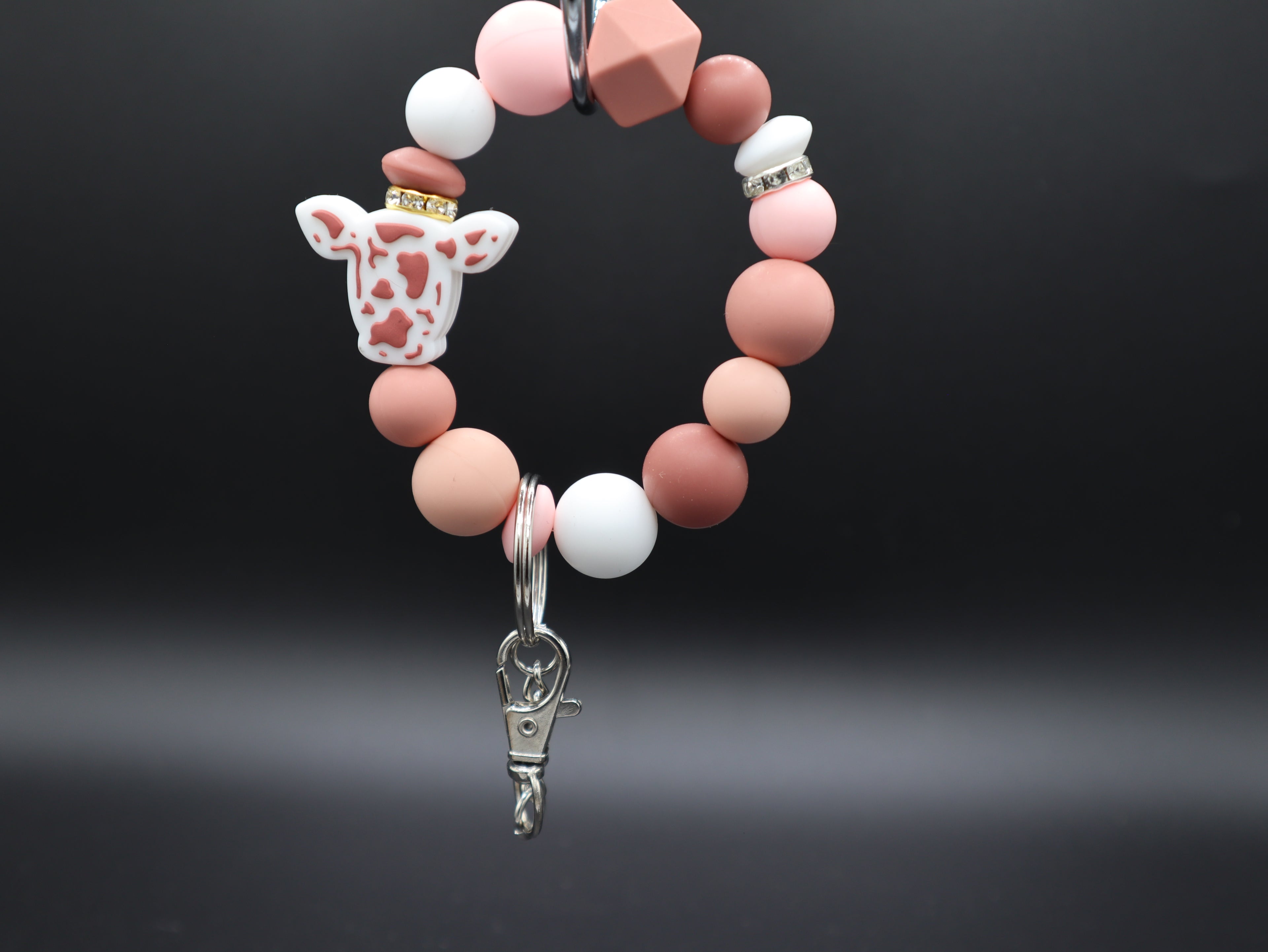 Happy Cow Key Chain (Silicone)