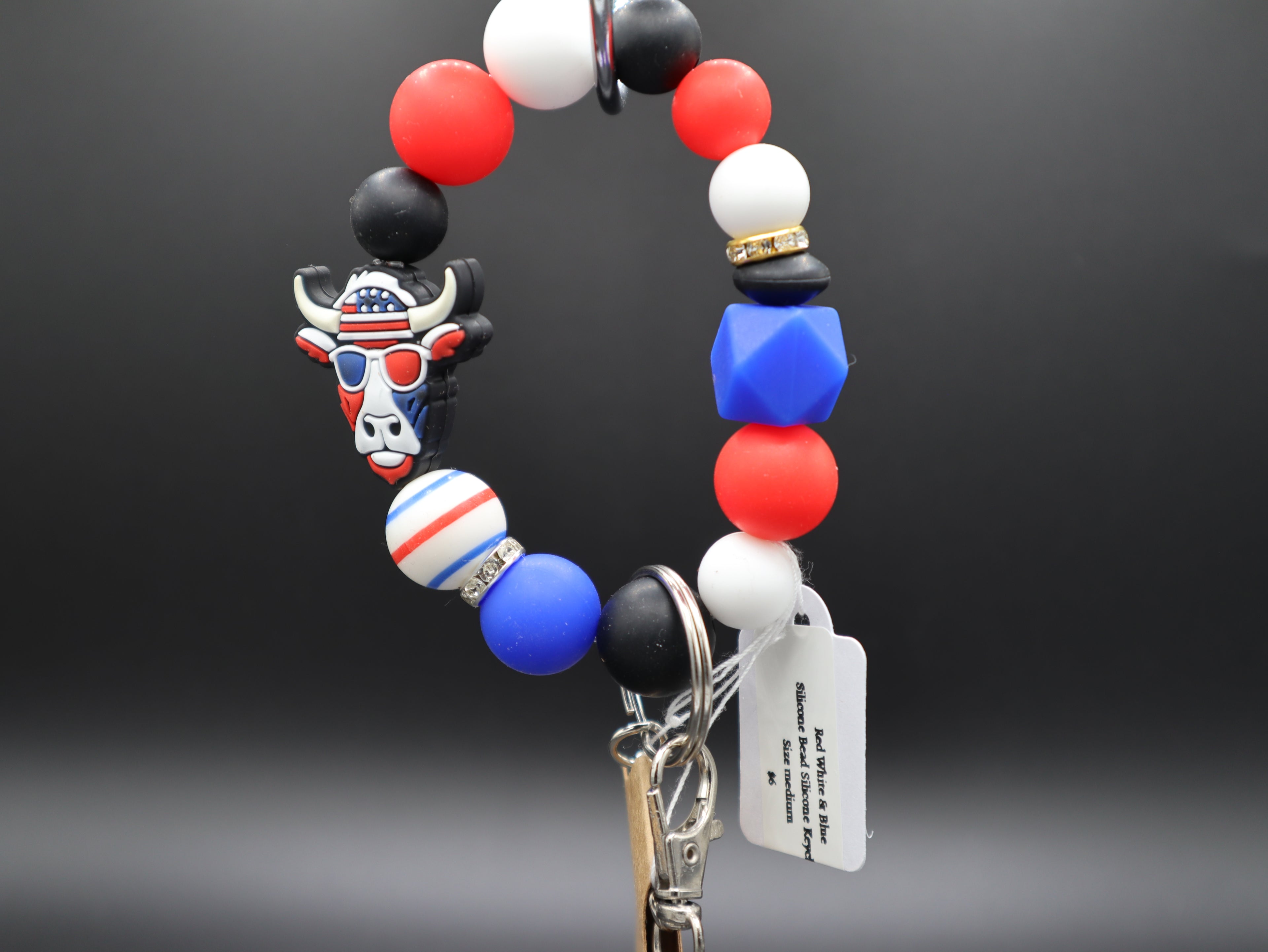 Americana Key Chains (Rubber/Silicone)
