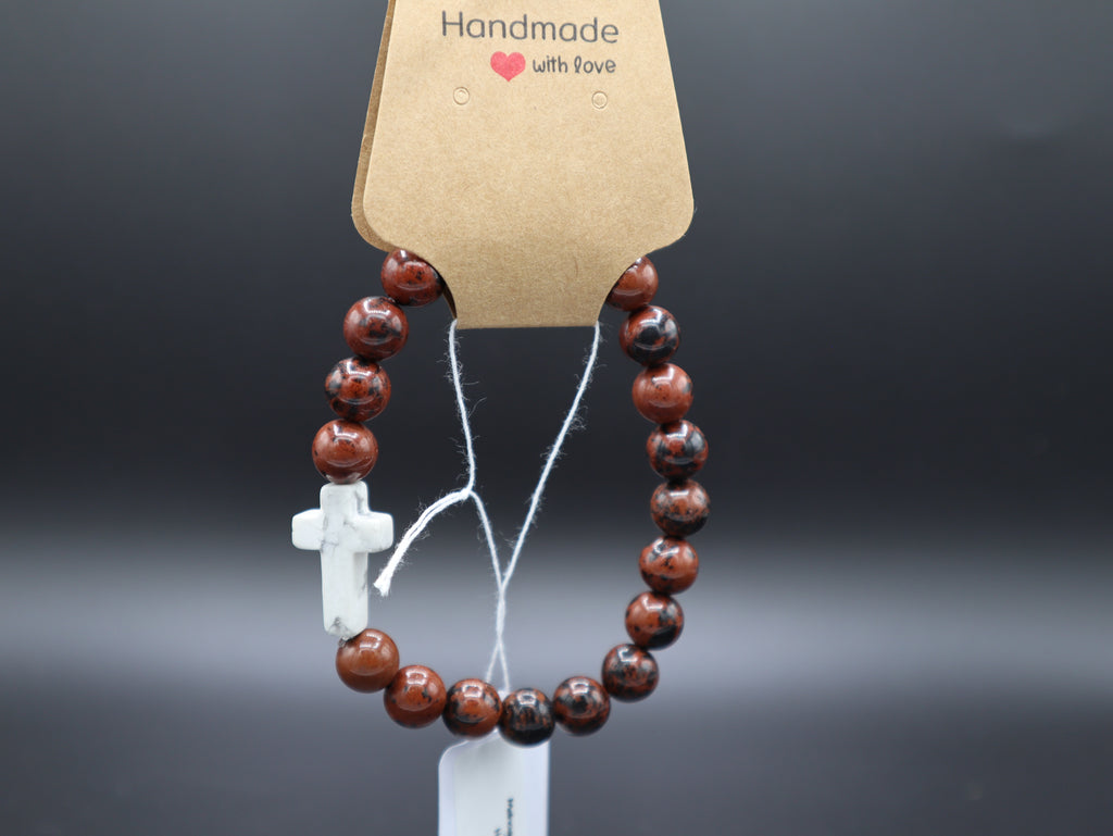 Healing Stone (Cross) Bracelets 6.50"