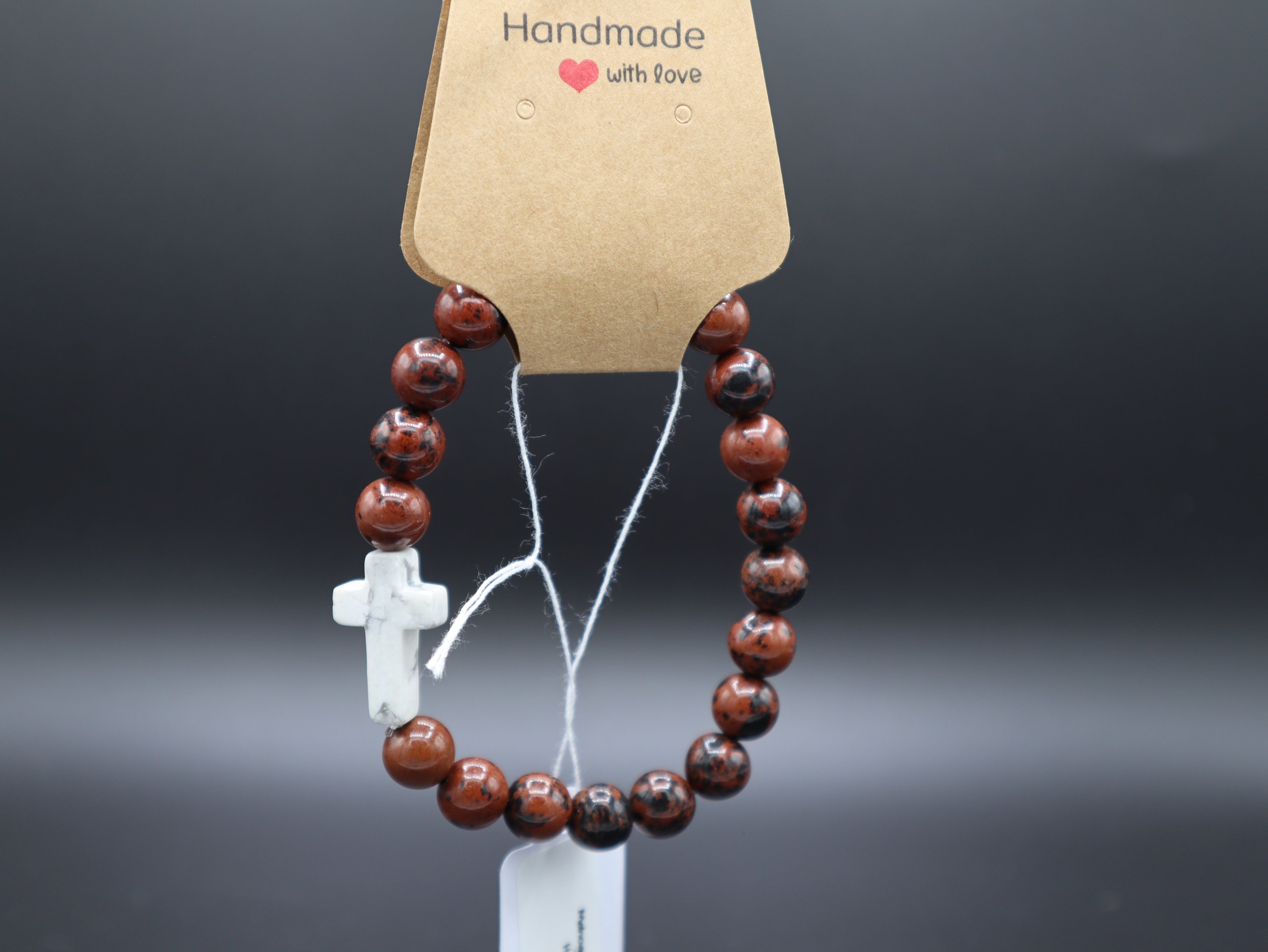 Healing Stone (Cross) Bracelets 6.50"