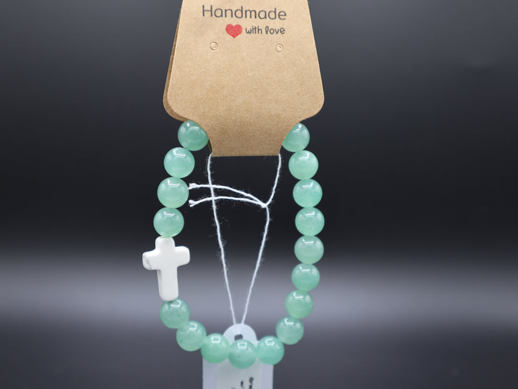 Healing Stone (Cross) Bracelets 6.50"