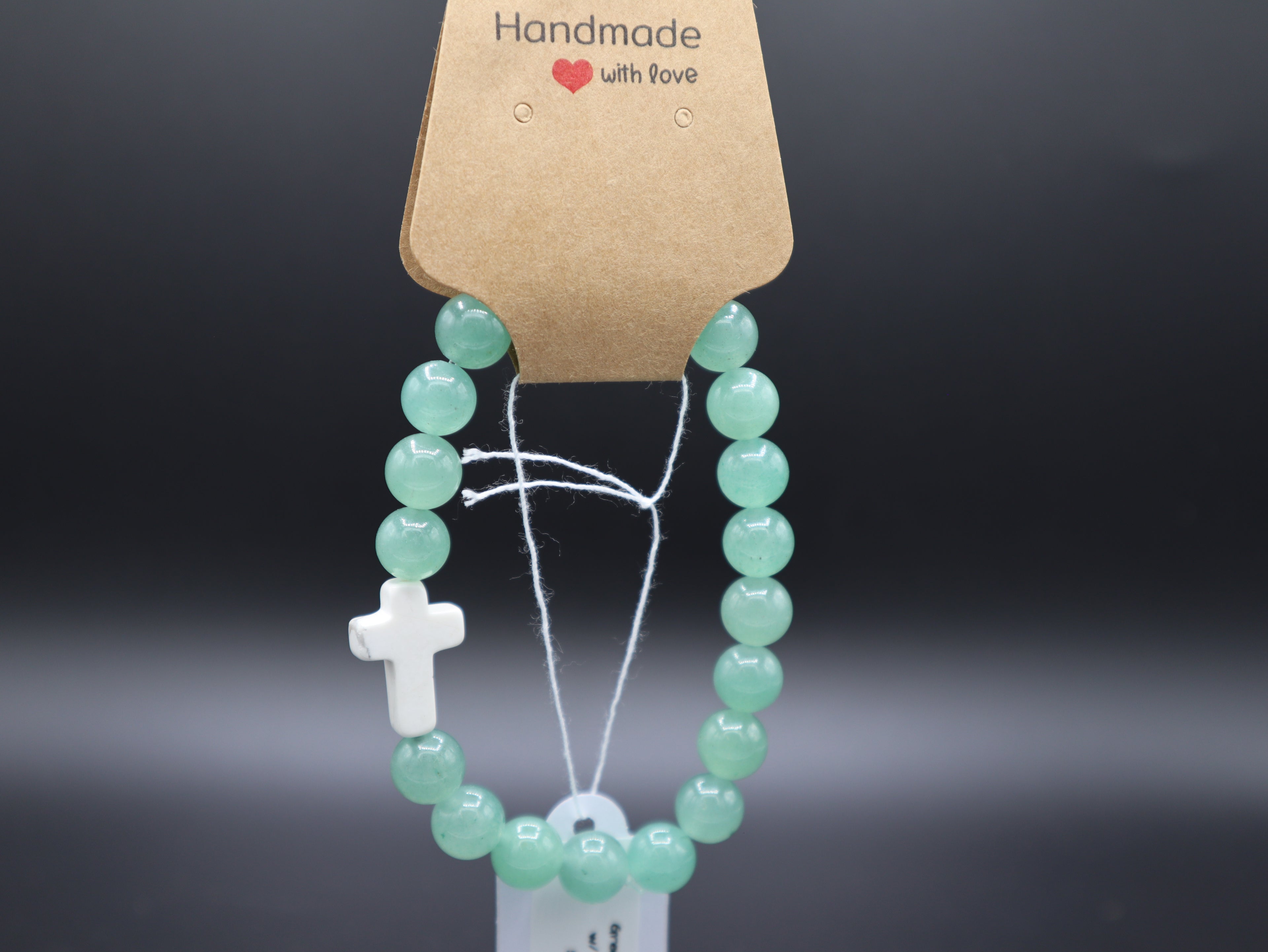 Healing Stone (Cross) Bracelets 6.50"