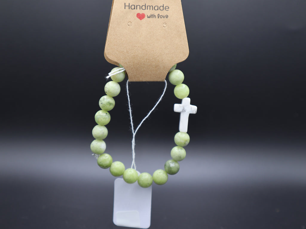 Healing Stone (Cross) Bracelets 7.00"