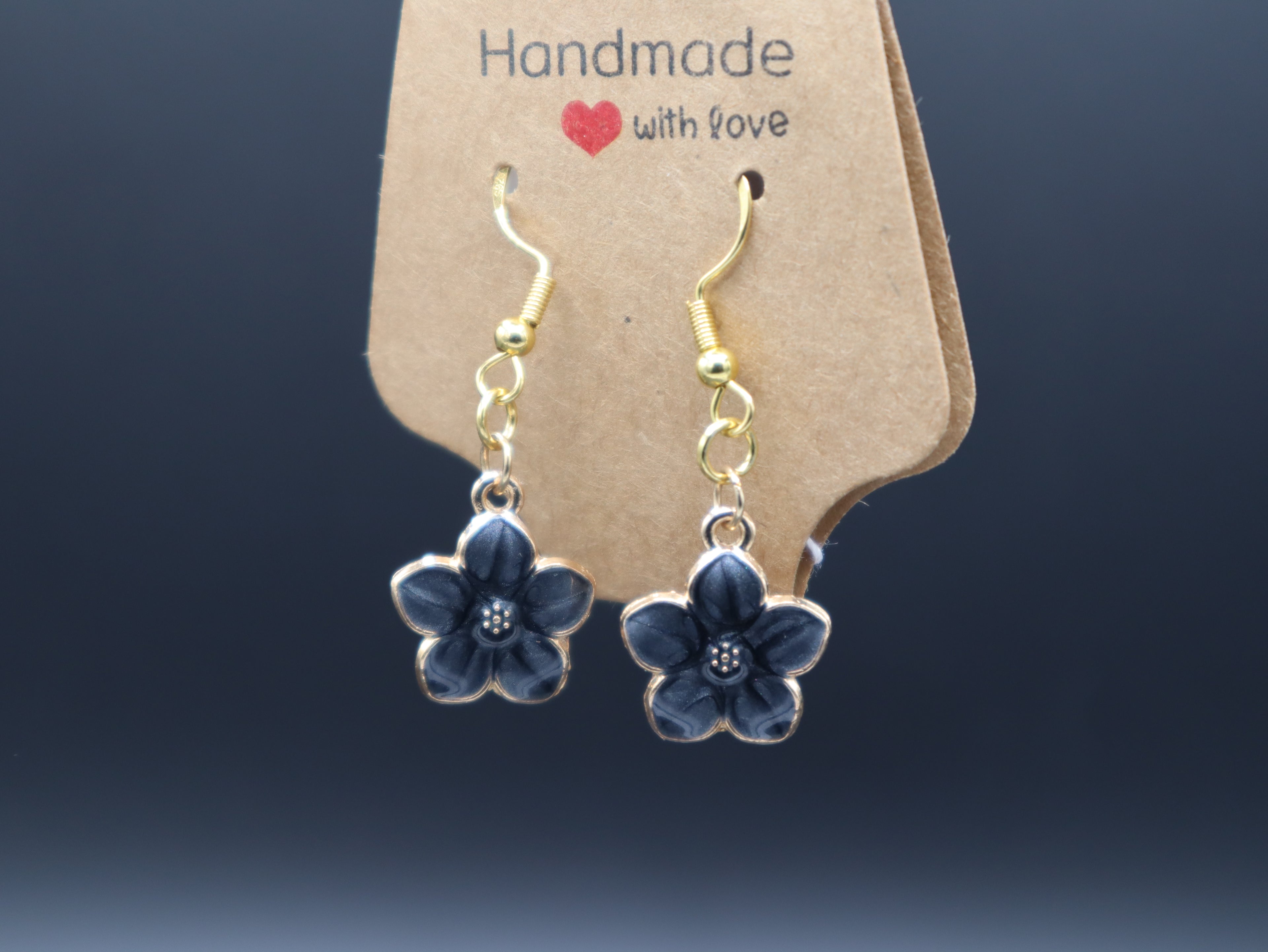 Plumeria Flower Earrings (Hypo-Allergenic)