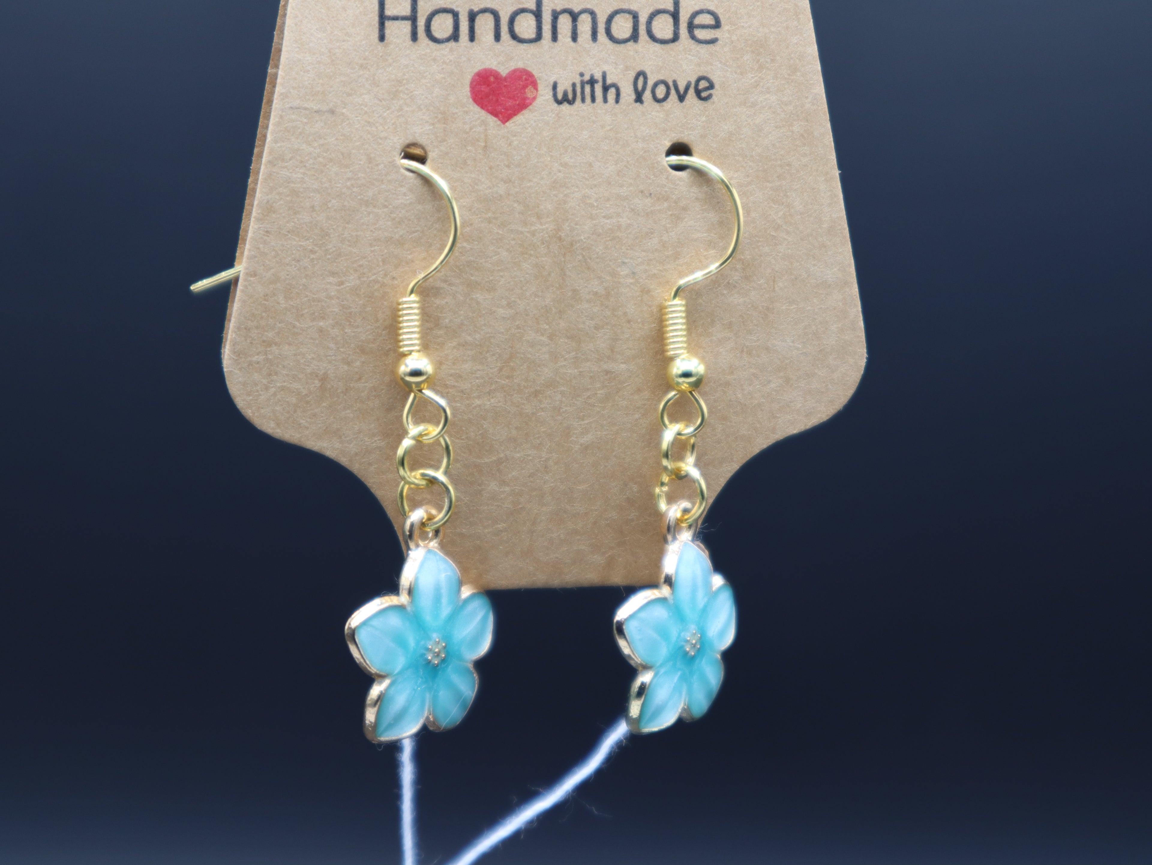 Plumeria Flower Earrings (Hypo-Allergenic)