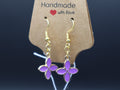 Hibiscus Flower Earrings (Hypo-Allergenic)