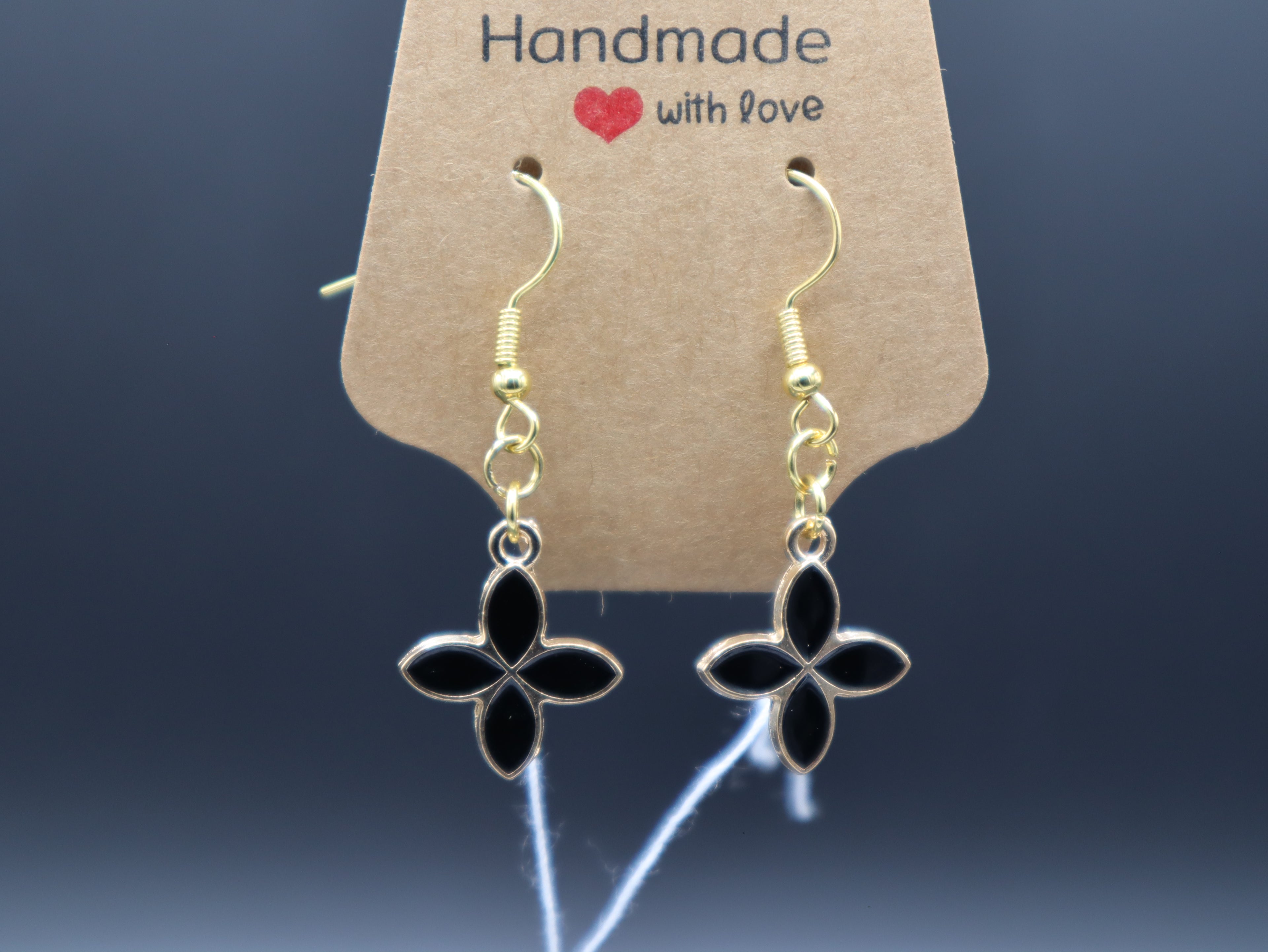 Hibiscus Flower Earrings (Hypo-Allergenic)