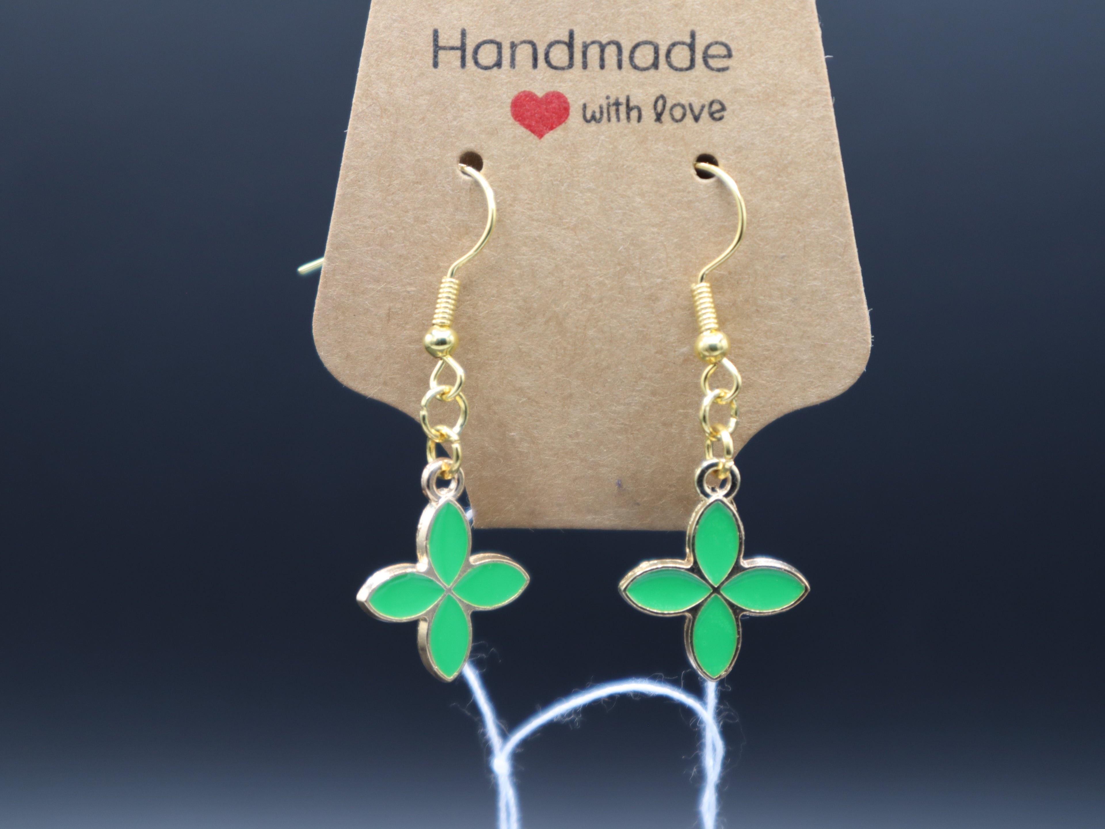 Hibiscus Flower Earrings (Hypo-Allergenic)