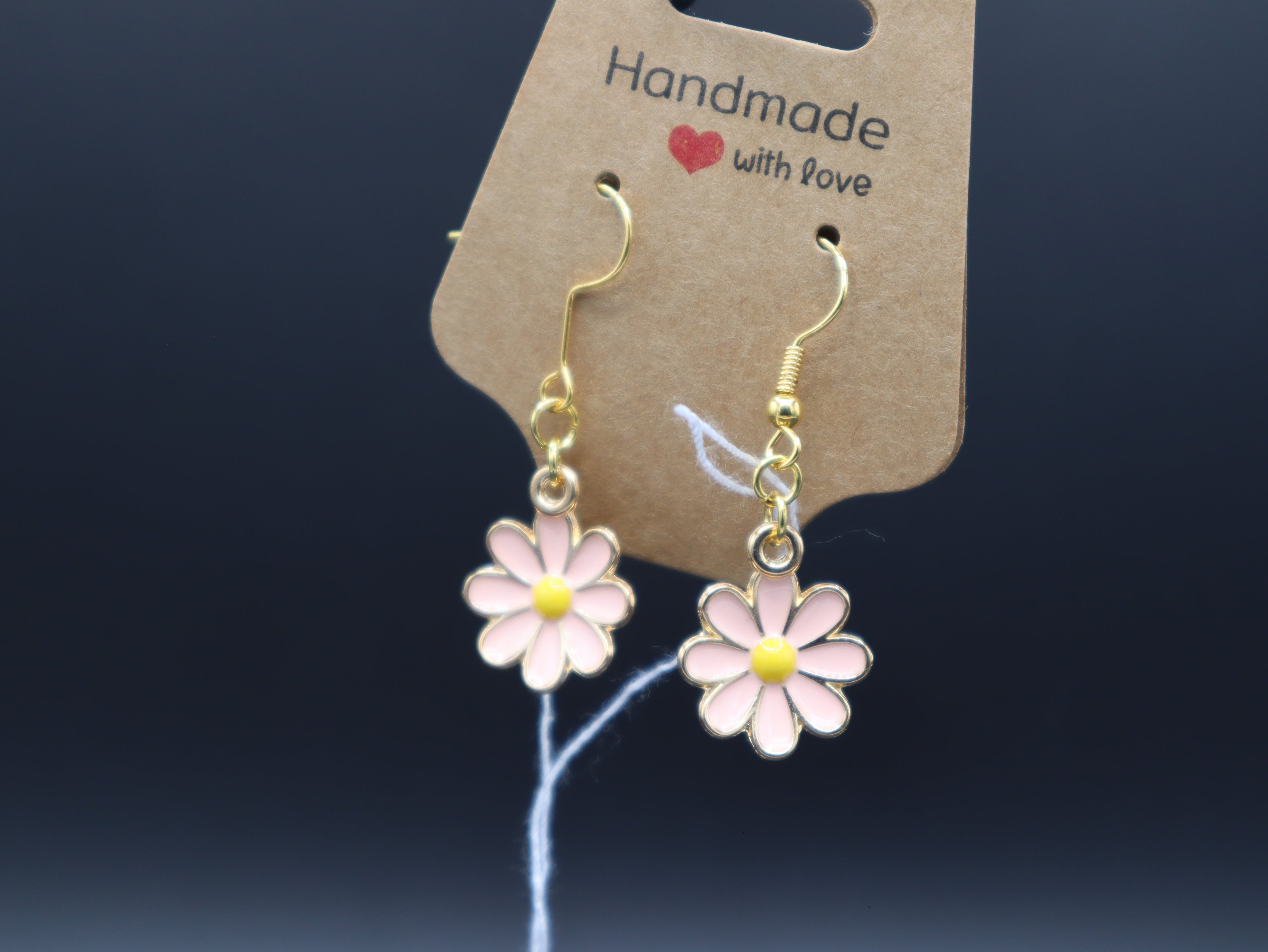 BIG Daisy Earrings (Hypo-Allergenic)