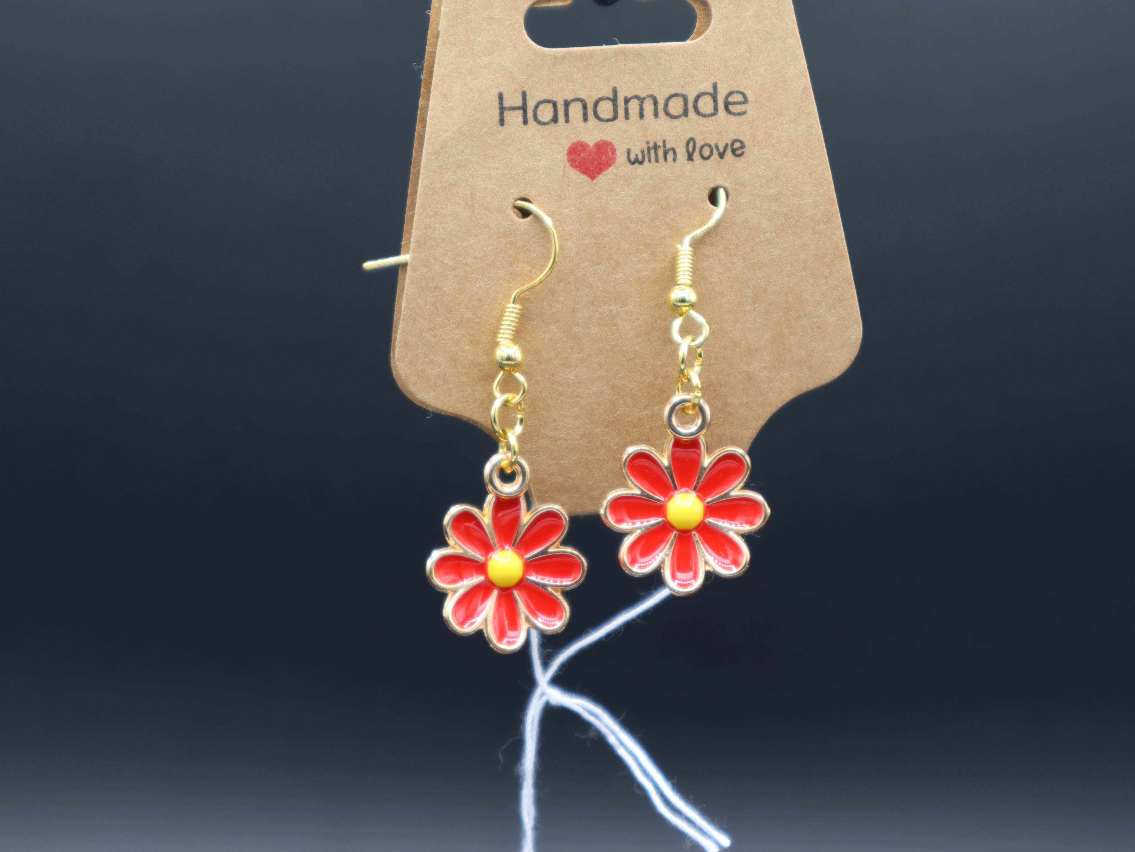 BIG Daisy Earrings (Hypo-Allergenic)