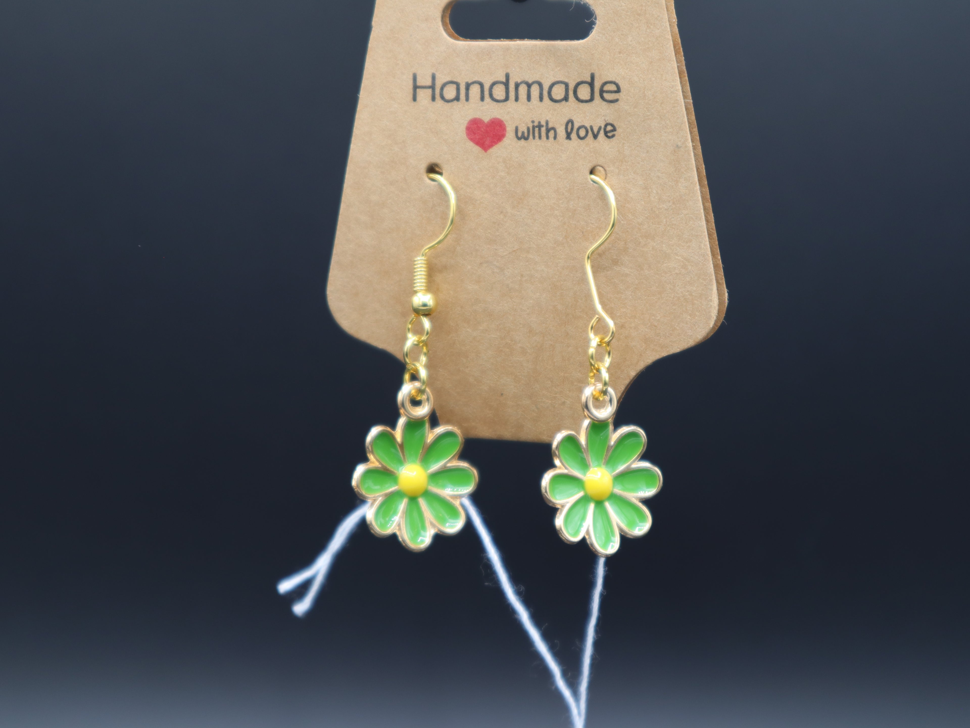 BIG Daisy Earrings (Hypo-Allergenic)