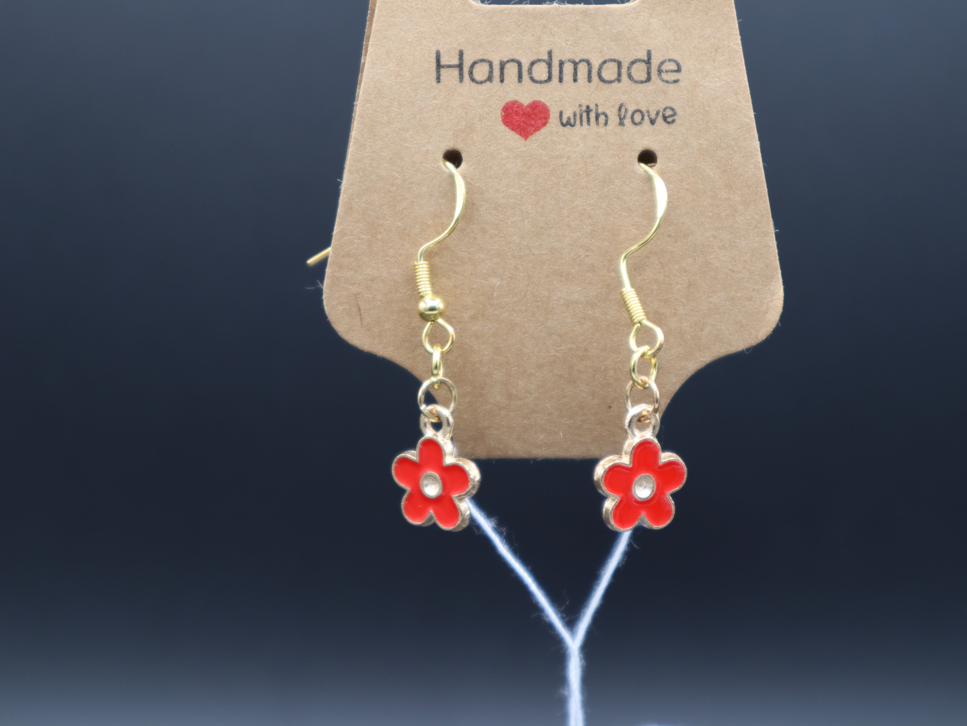 5 Petal Daisy Earrings (Hypo-Allergenic)