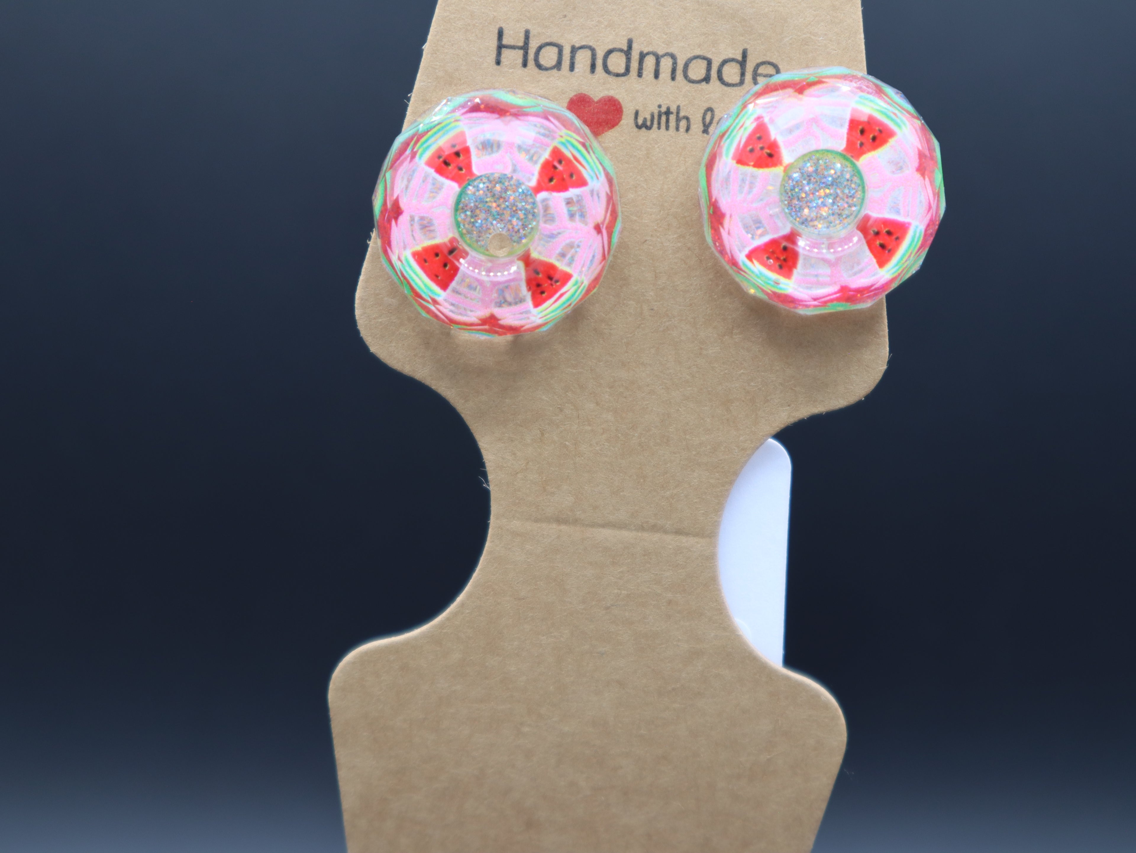 Fruit Slices Stud Earrings (Hypo-Allergenic)