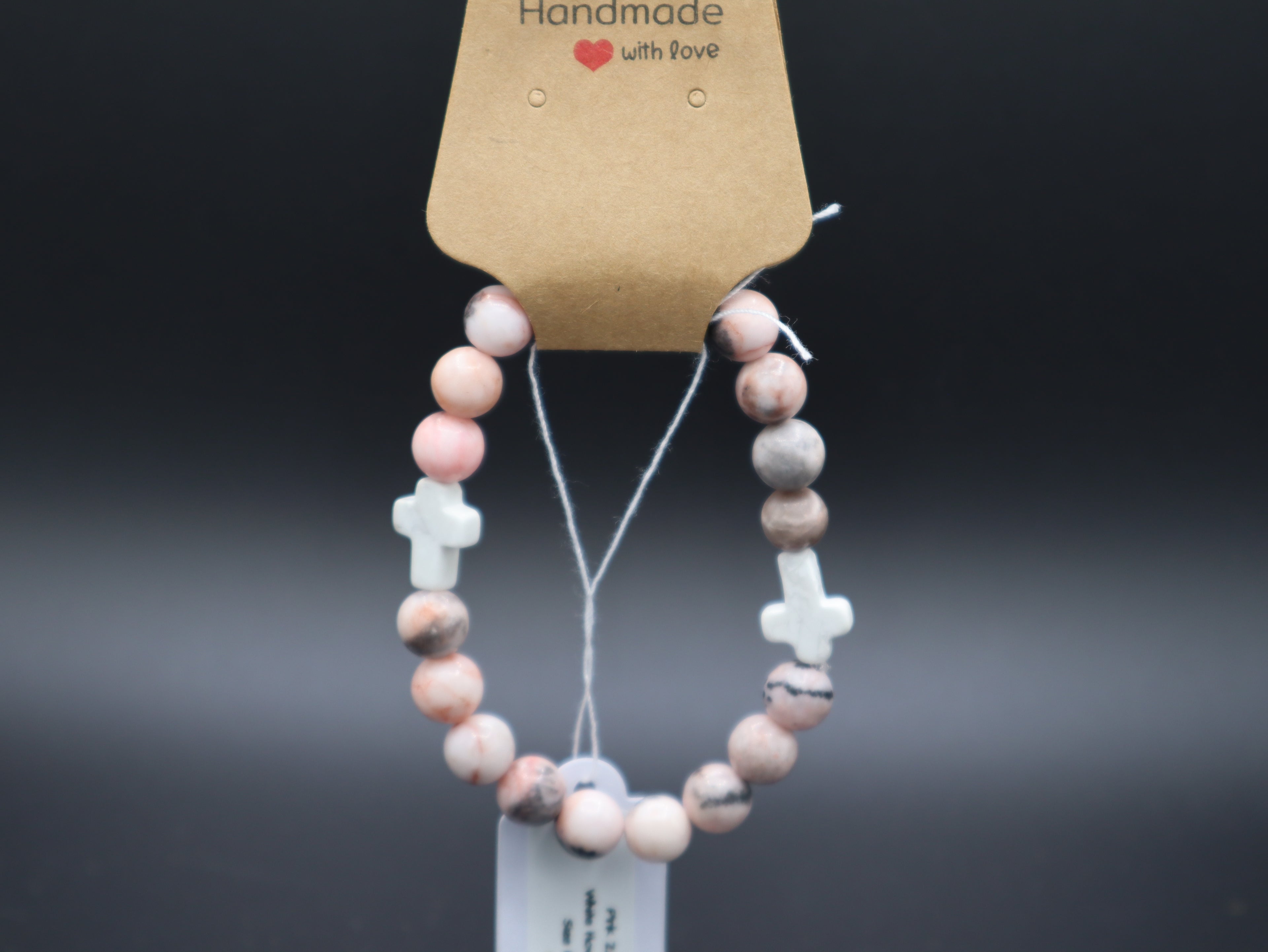 Healing Stone (Cross) Bracelets 6.50"