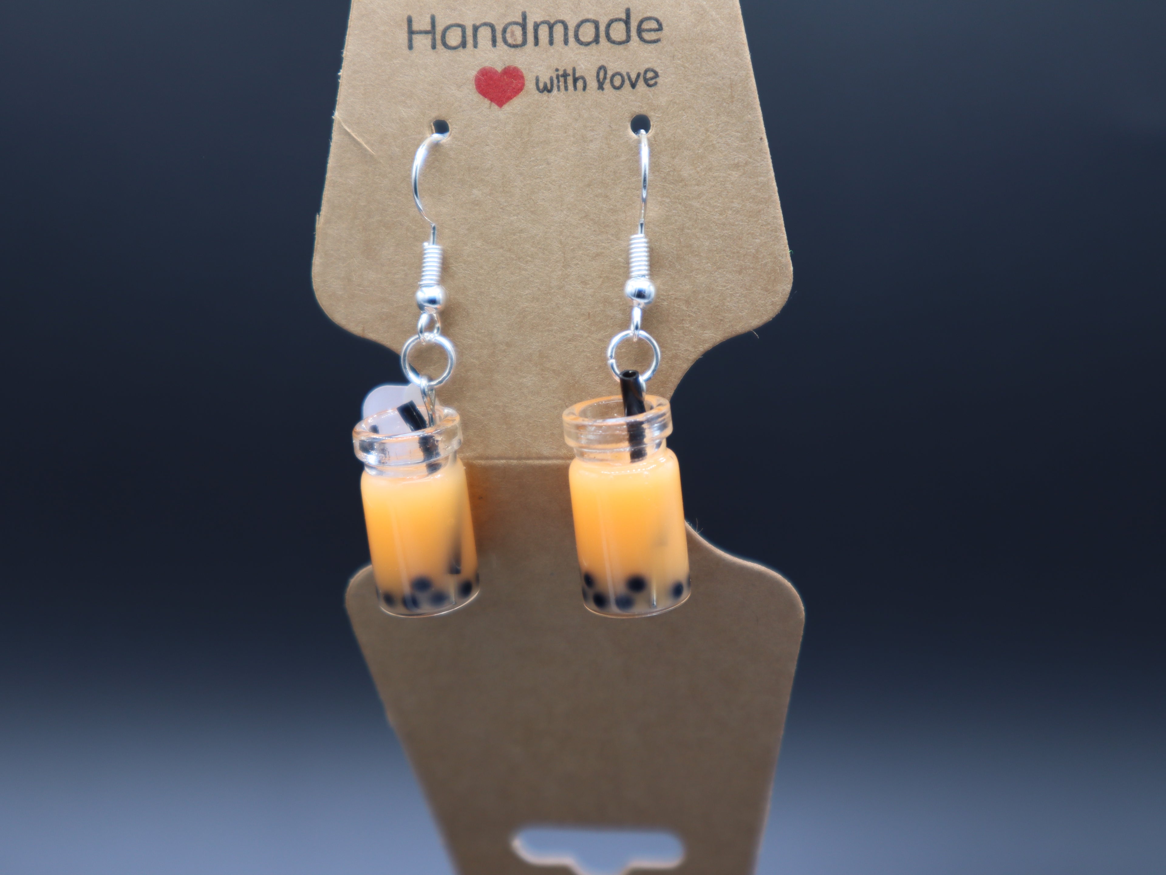 Boba Tea Earrings (Hypo-Allergenic)