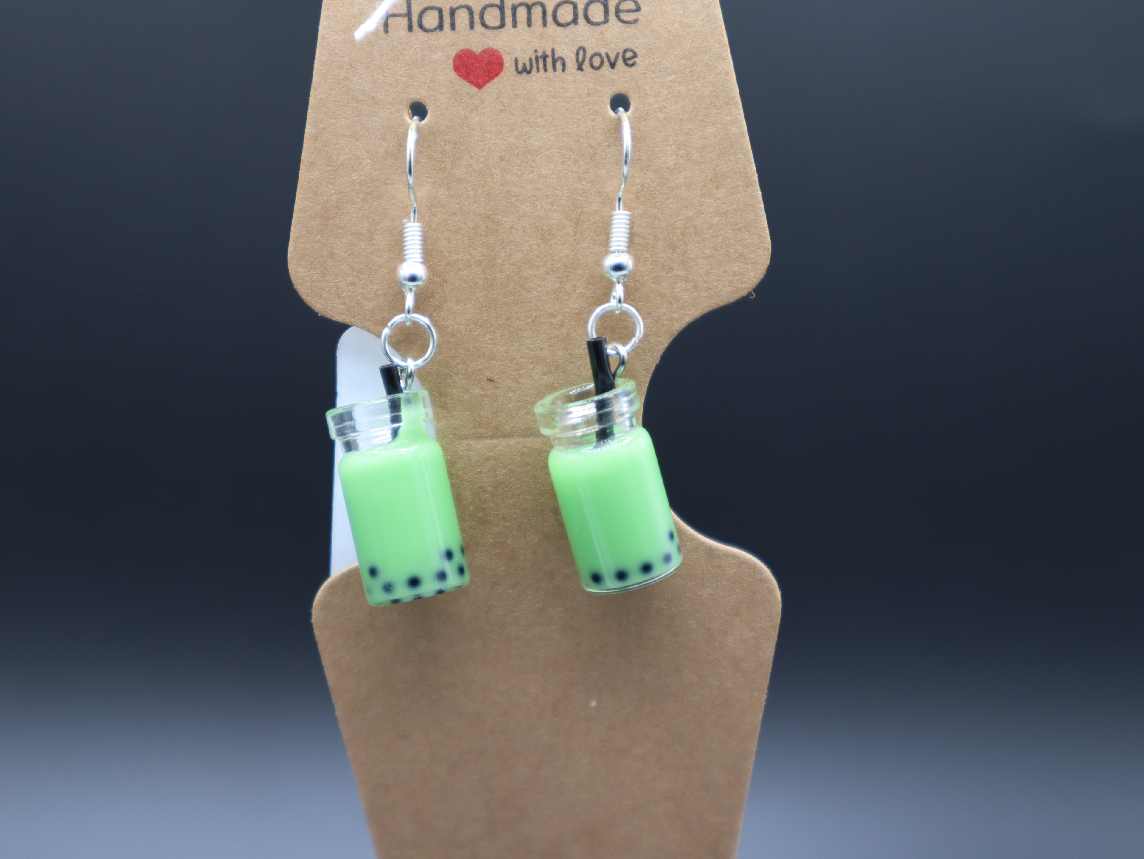 Boba Tea Earrings (Hypo-Allergenic)