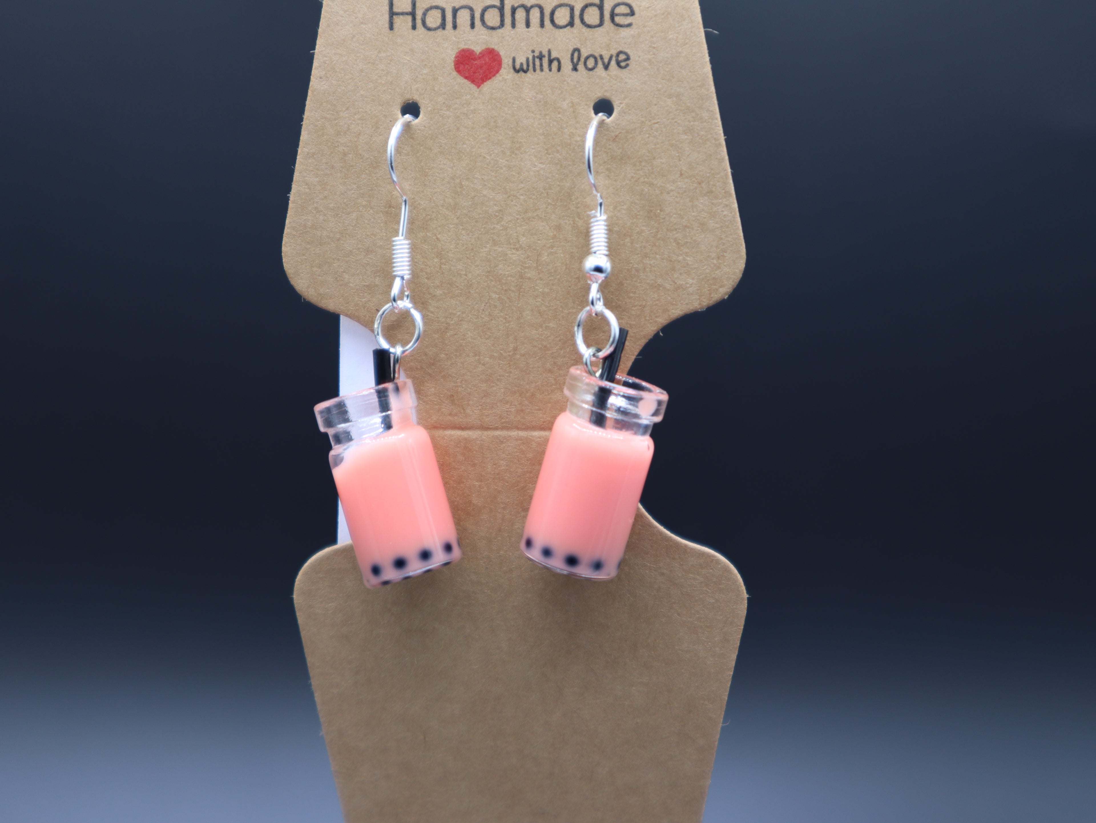Boba Tea Earrings (Hypo-Allergenic)