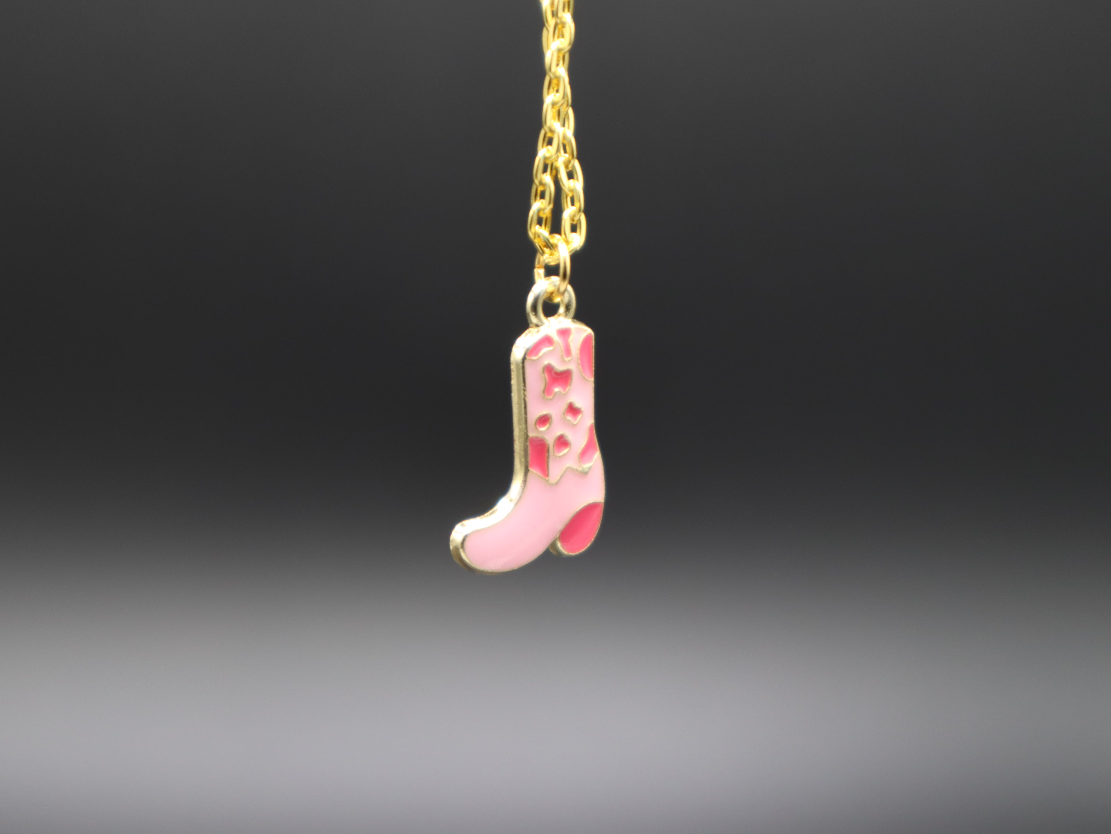 Western Theme (Cowgirl) Necklaces (Pink/Gold)
