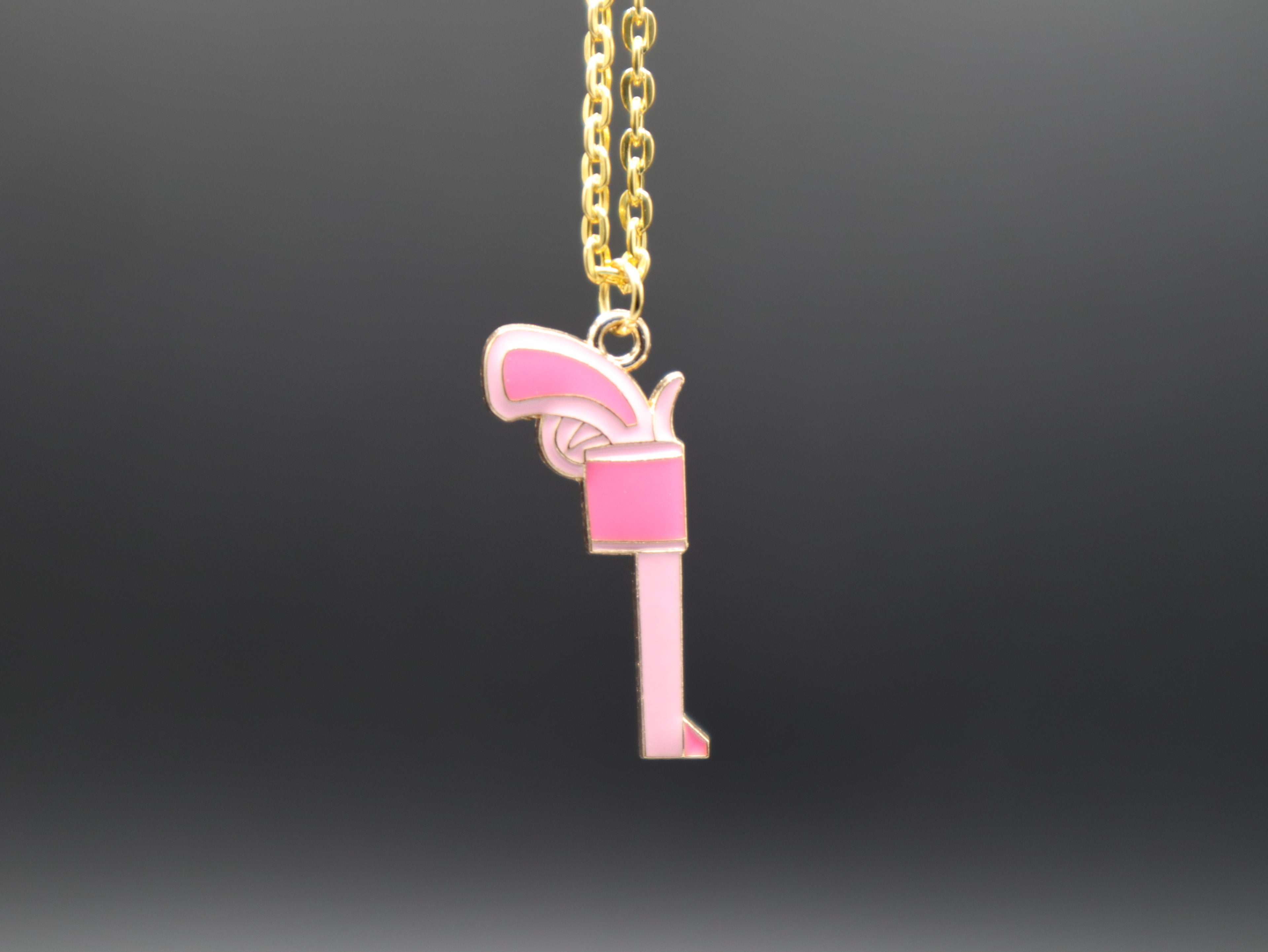 Western Theme (Cowgirl) Necklaces (Pink/Gold)