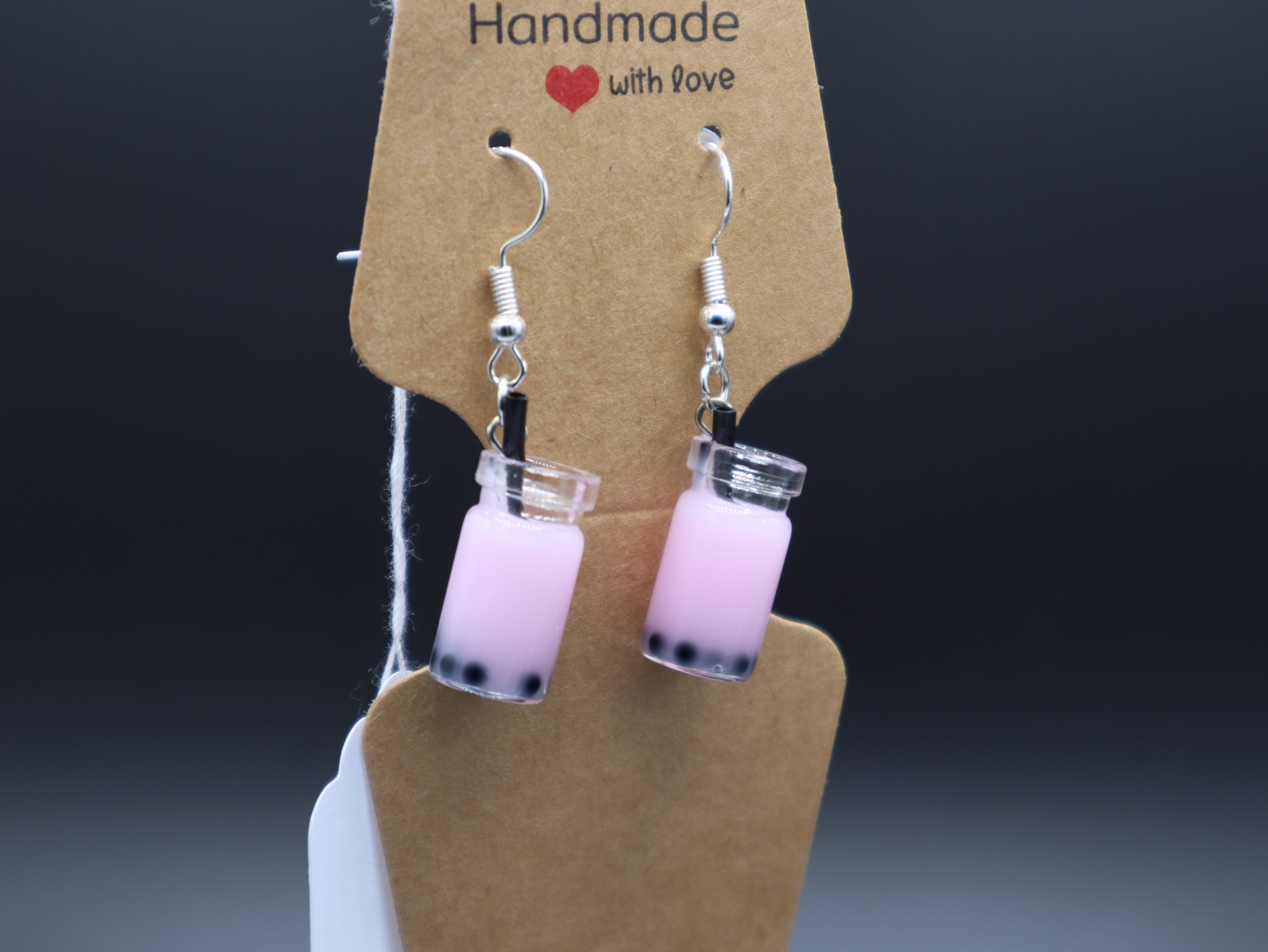Boba Tea Earrings (Hypo-Allergenic)