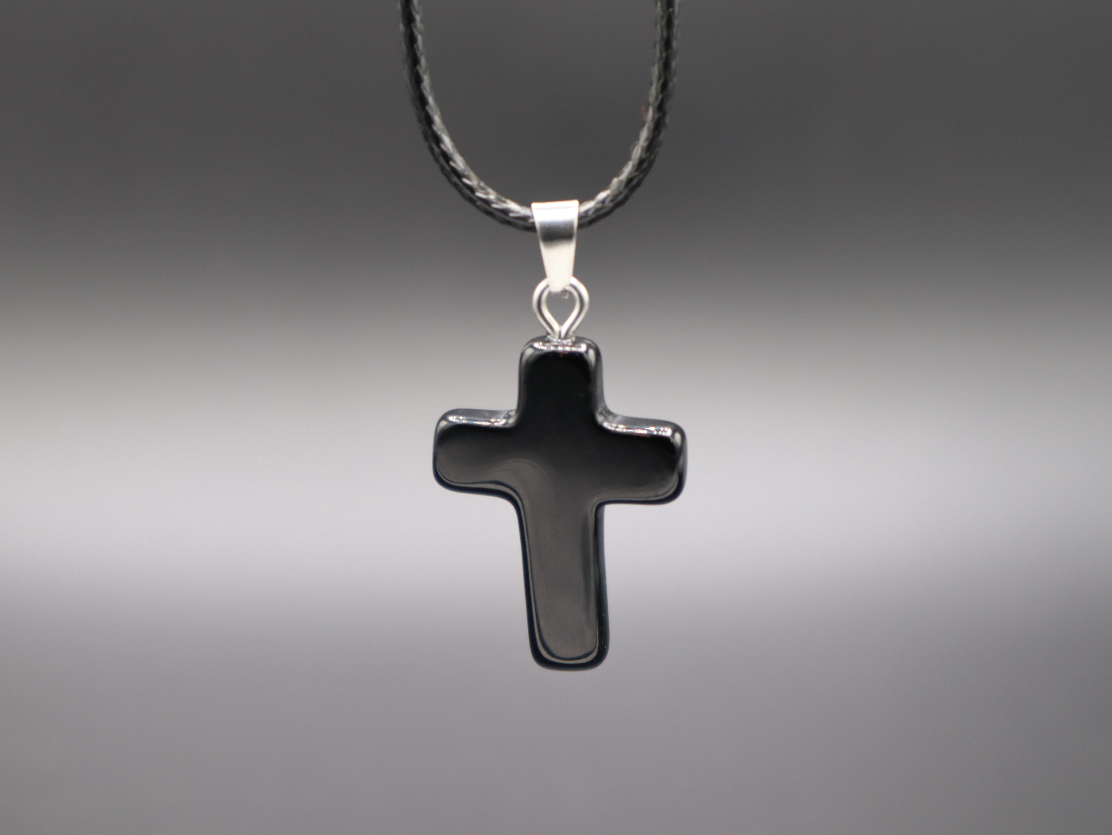 Cross Cord Necklace