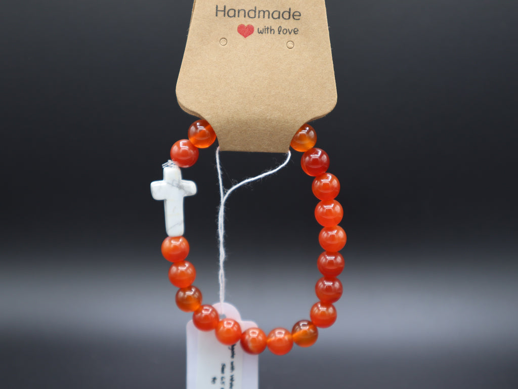 Healing Stone (Cross) Bracelets 6.50"