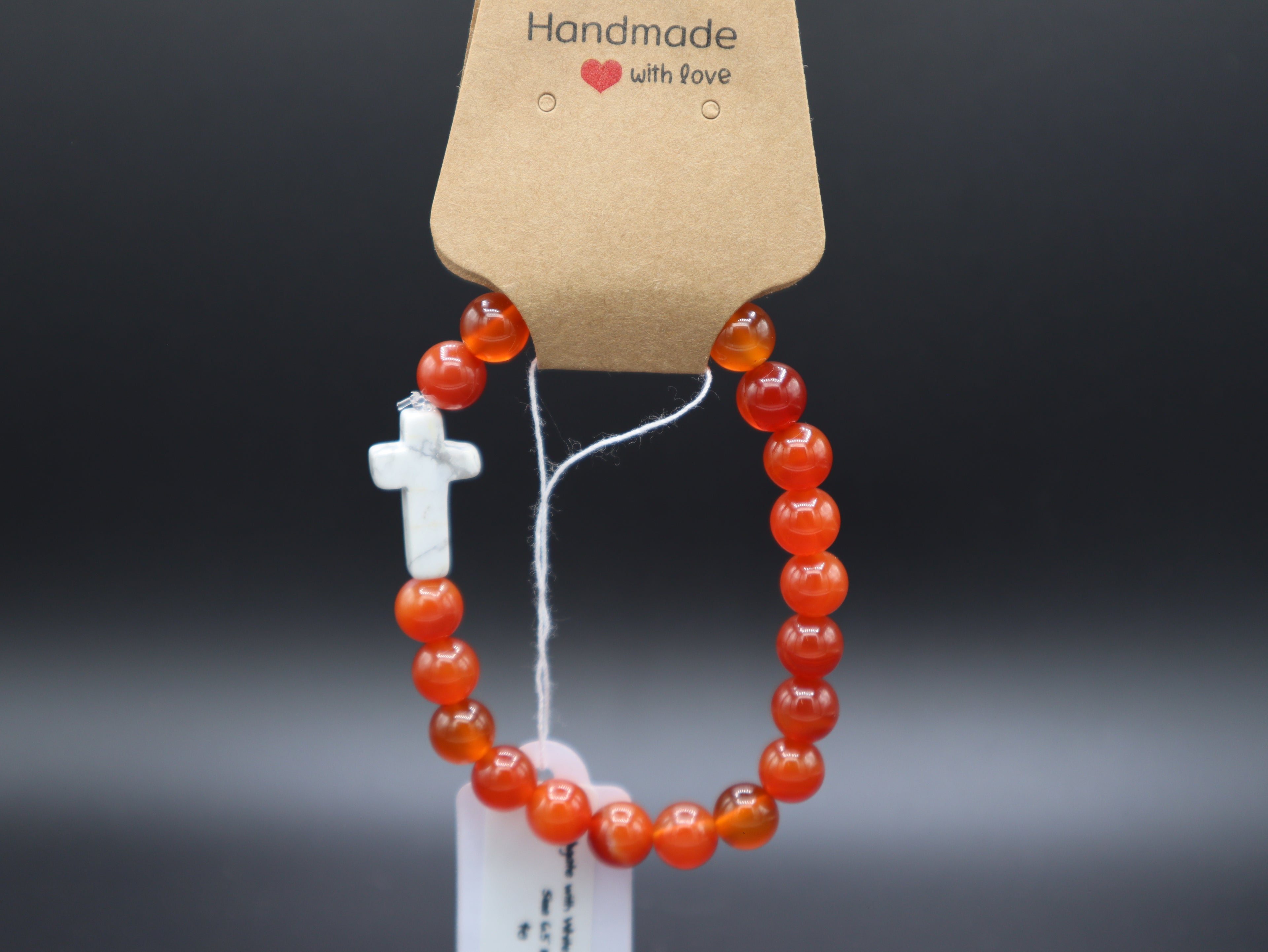 Healing Stone (Cross) Bracelets 6.50"