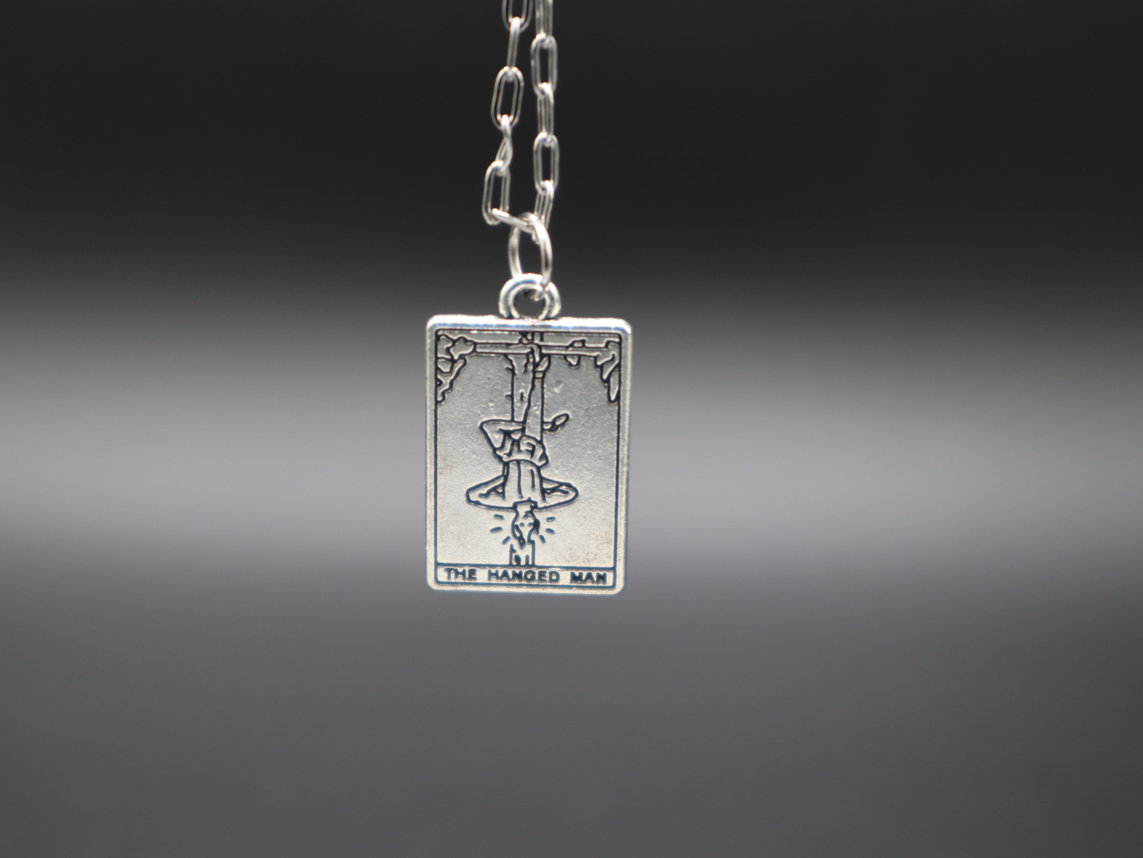 Tarot Card Necklace (Silver)