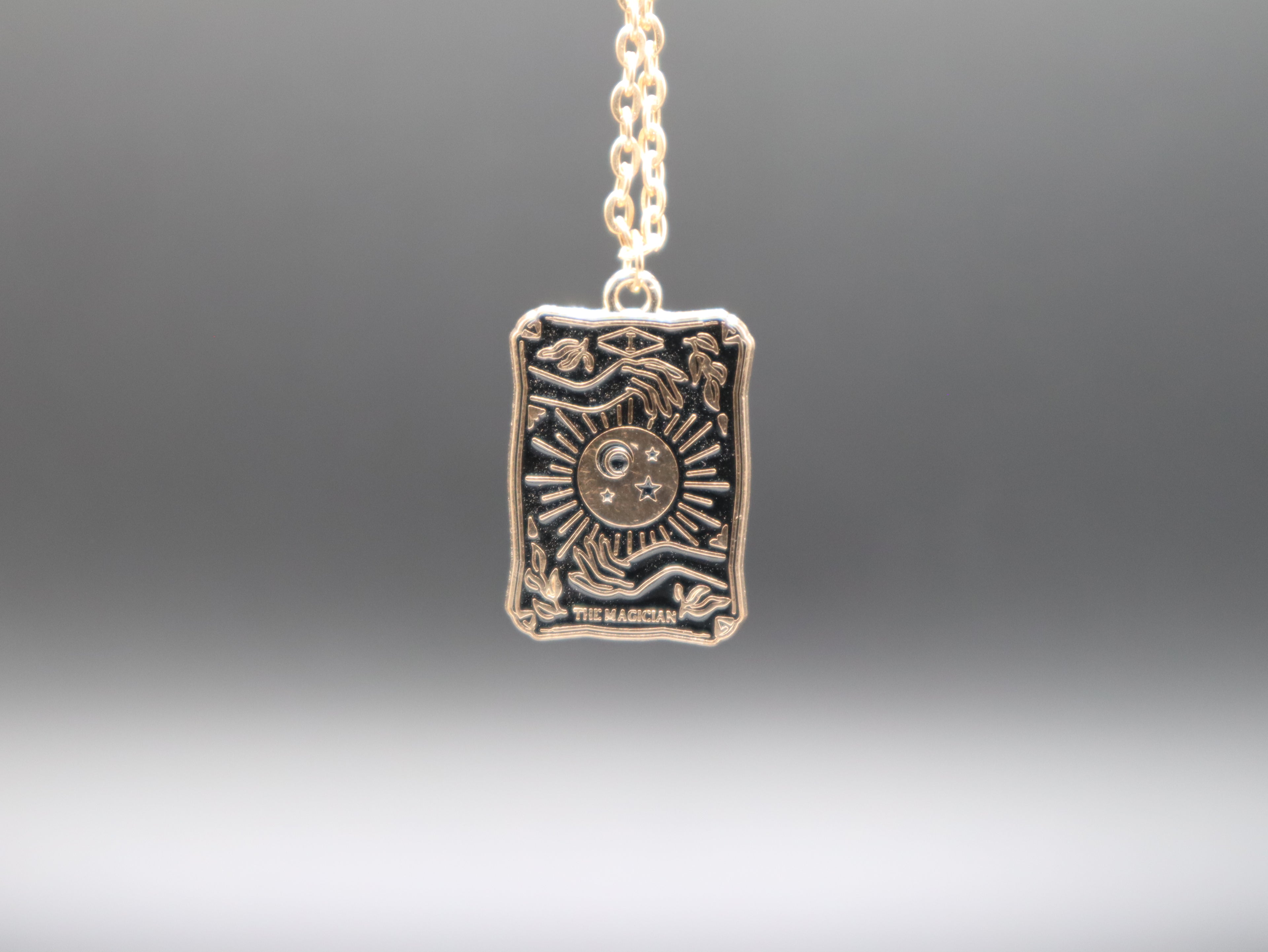 Tarot Card Necklace (Gold)