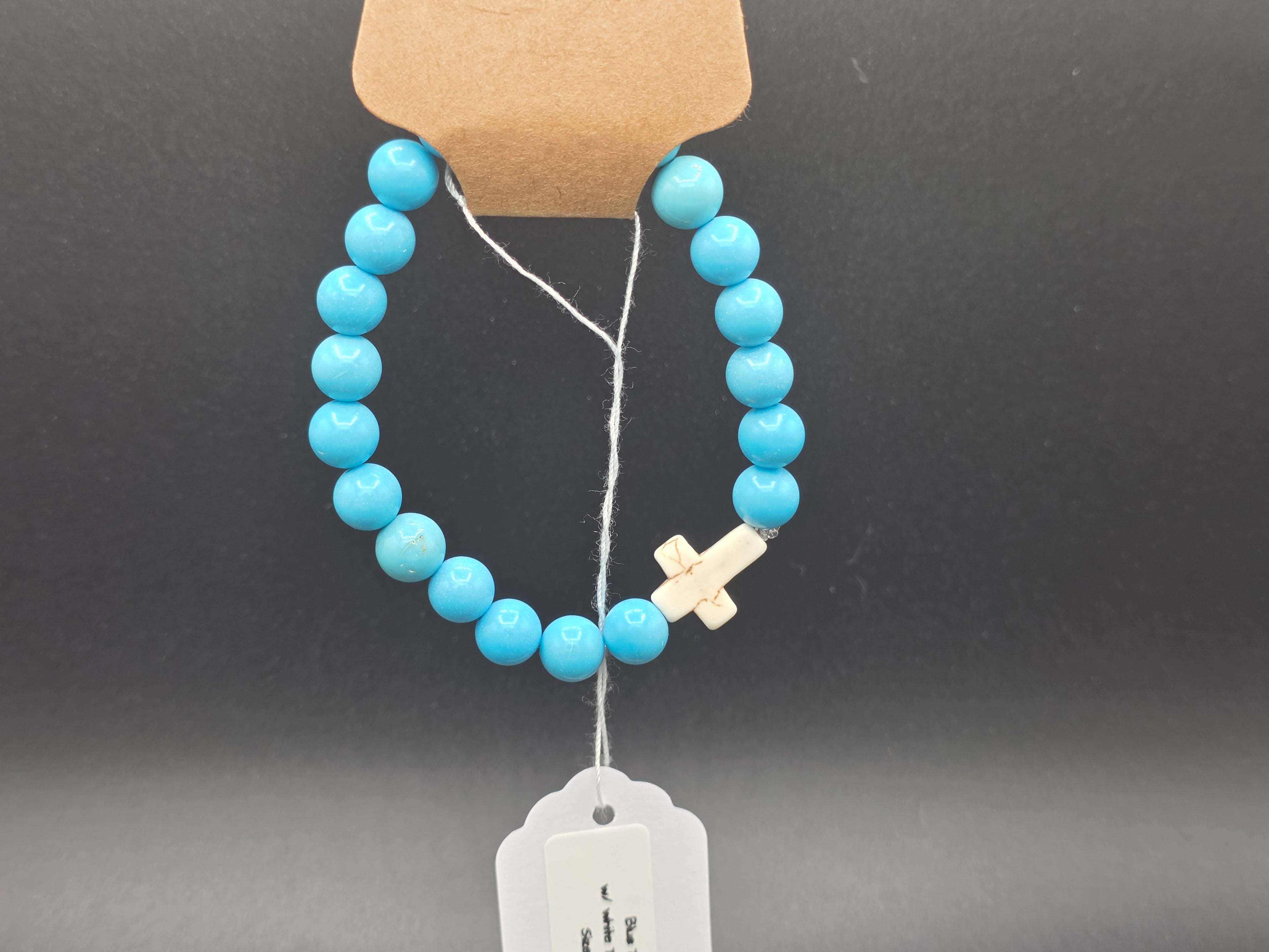 Healing Stone (Cross) Bracelets 6.75"