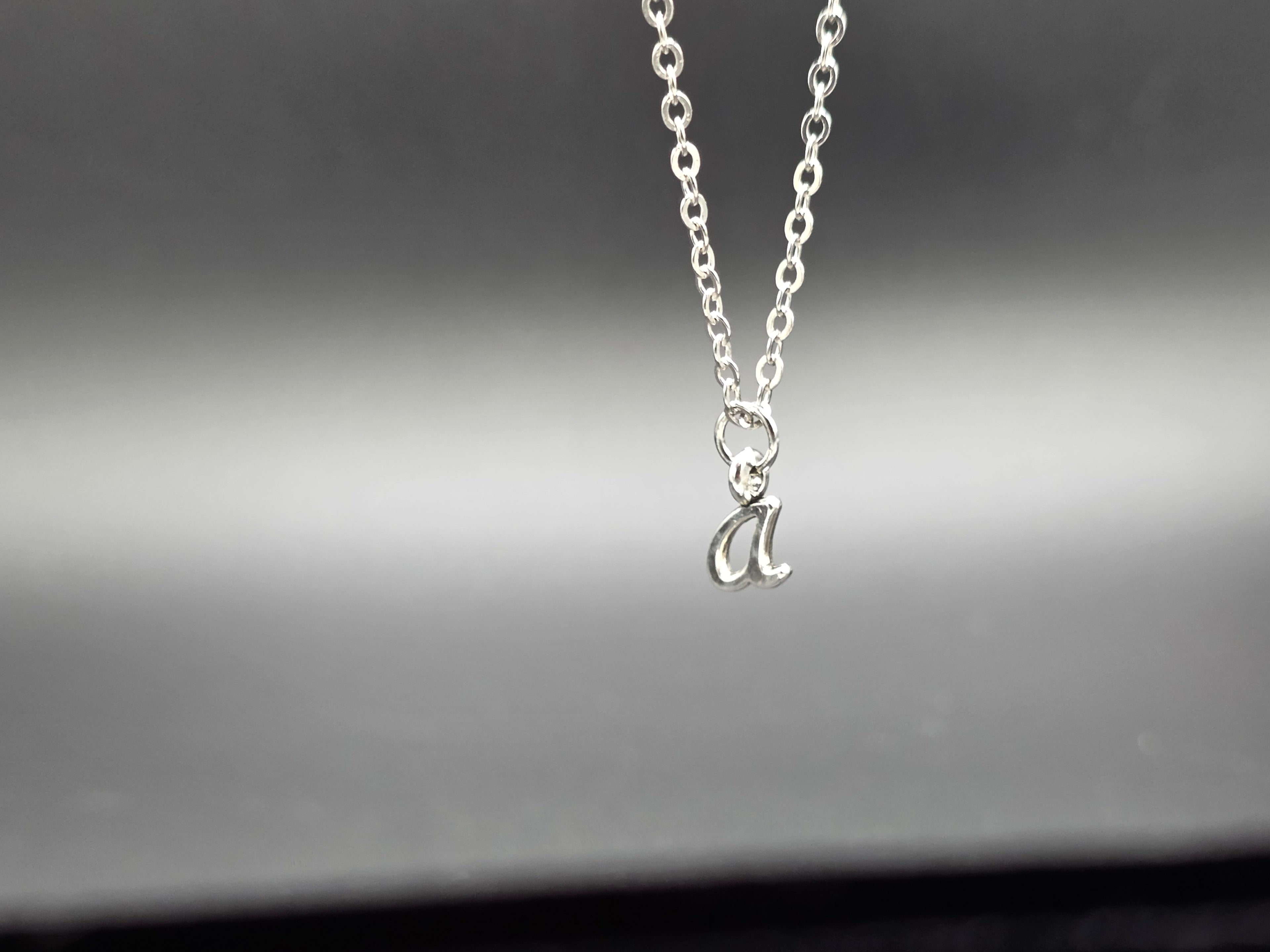 Small Letter Necklace