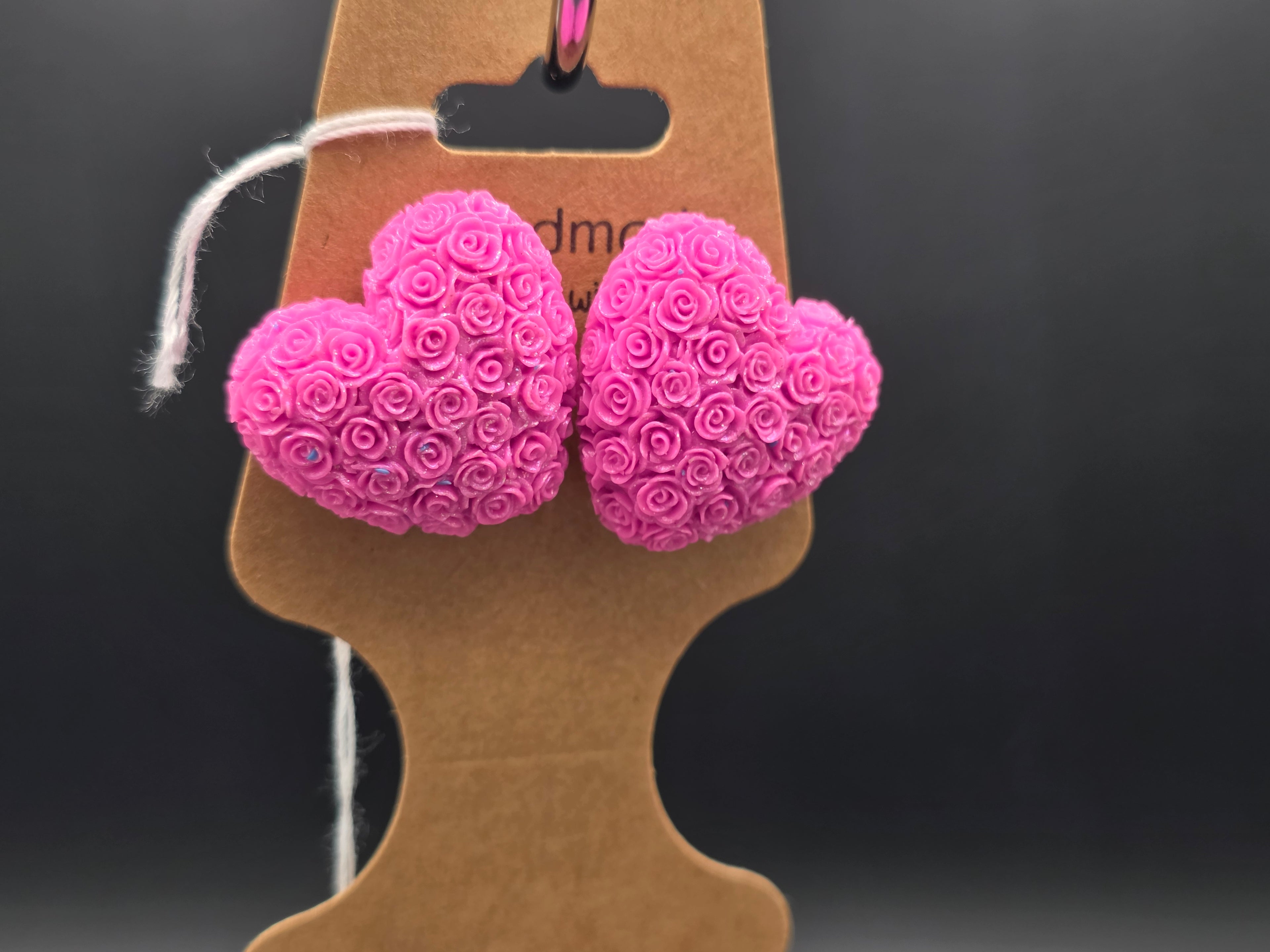 Heart Stud Earrings