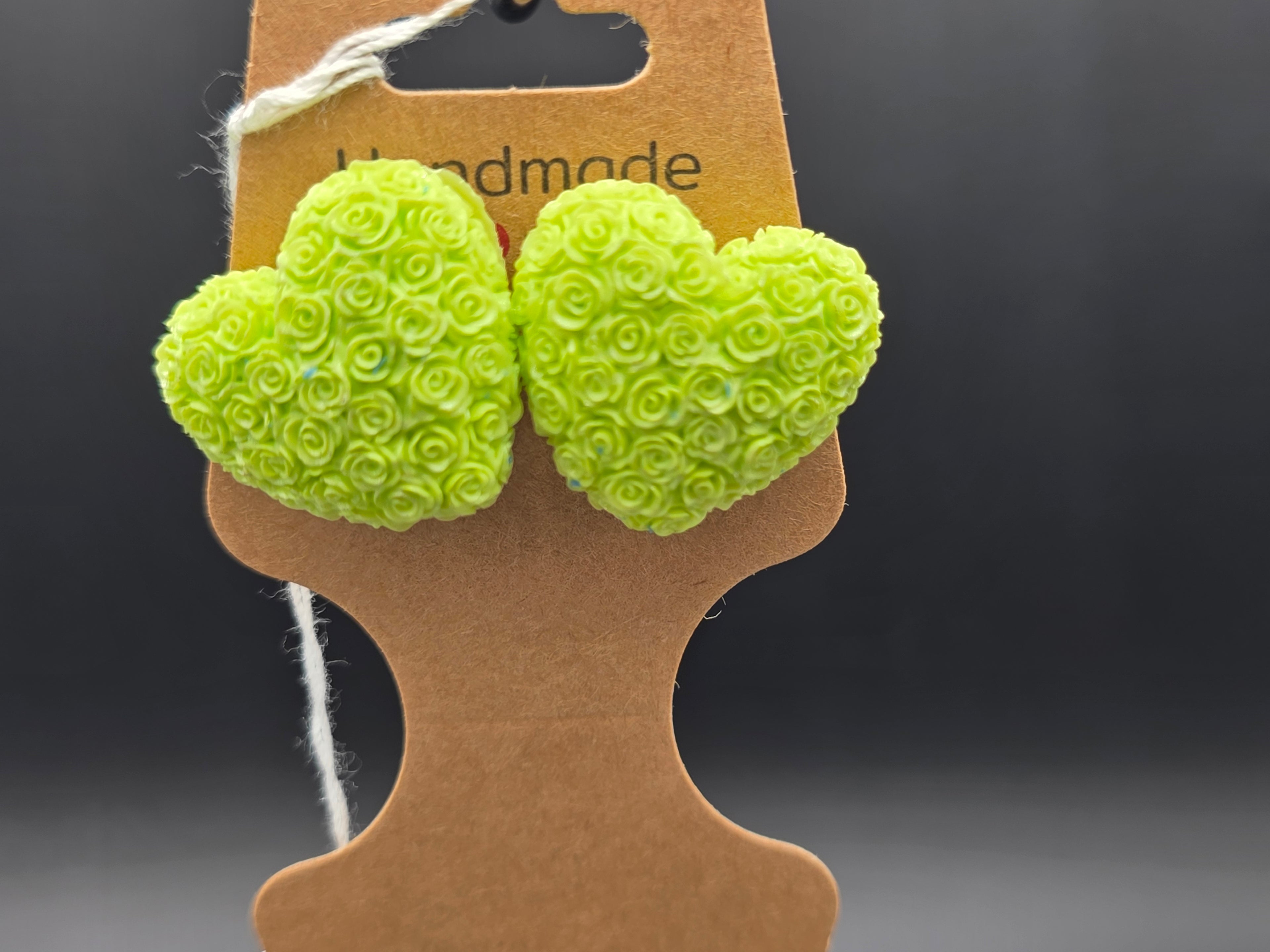 Heart Stud Earrings