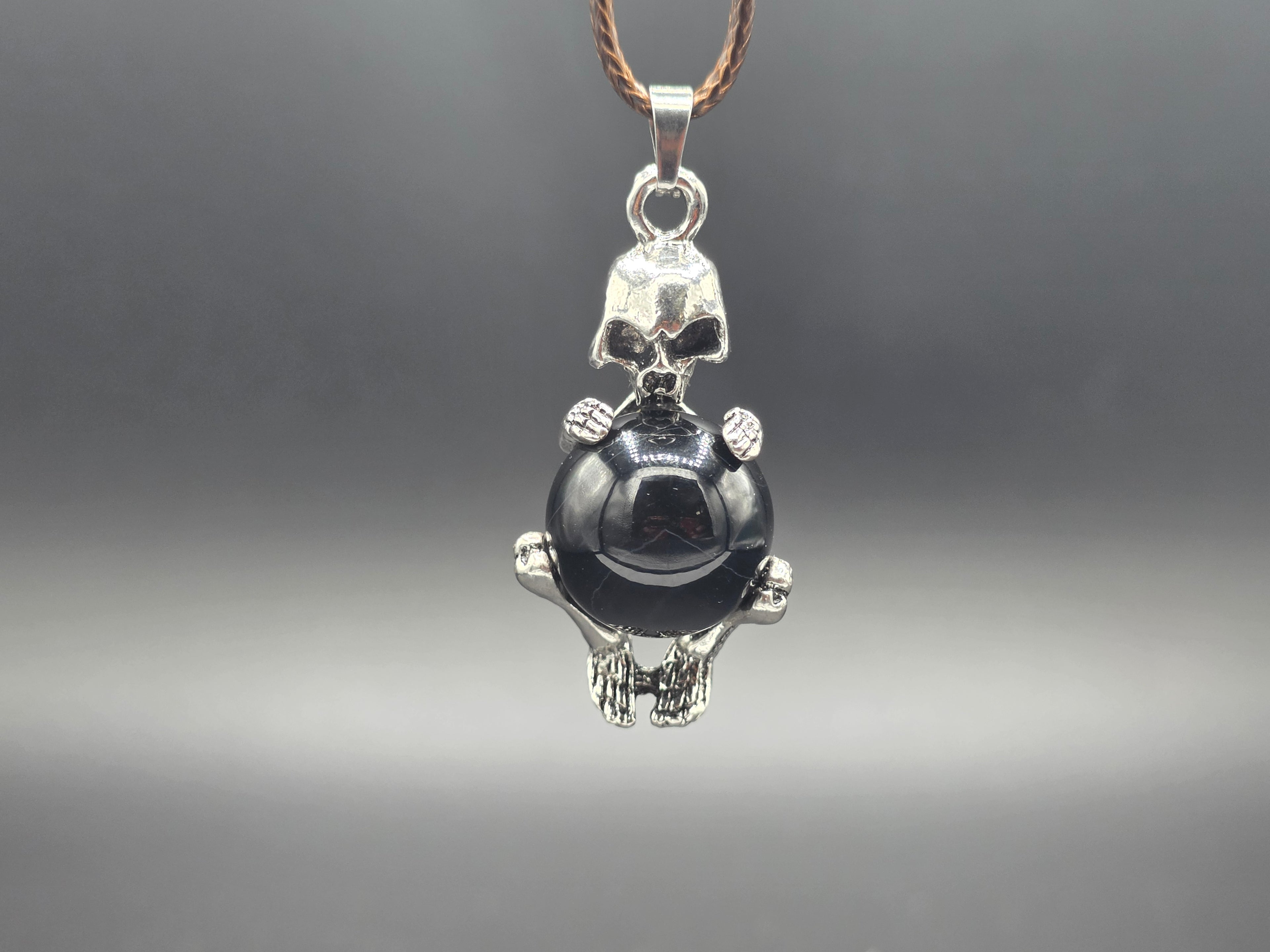 Skull Healing Stone Necklace