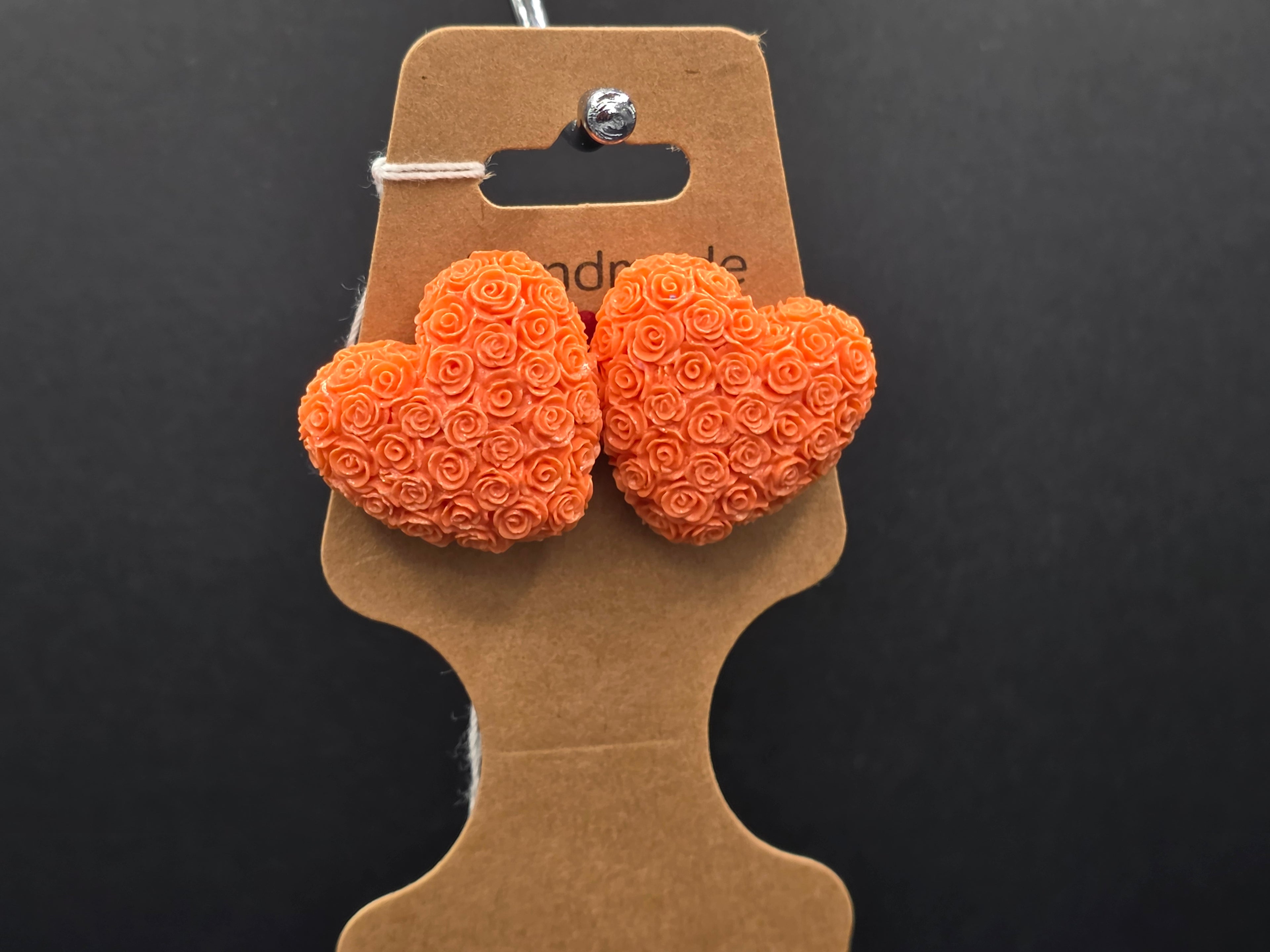 Heart Stud Earrings