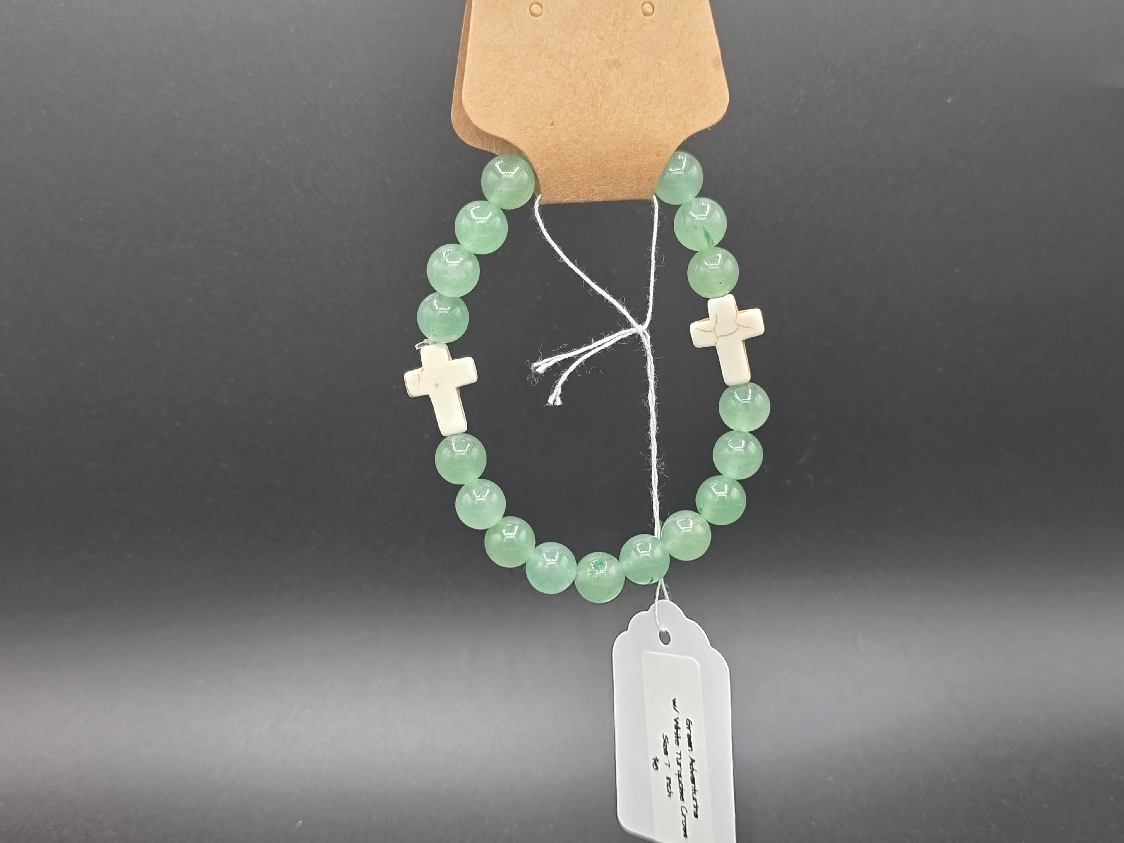 Healing Stone (Cross) Bracelets 7.00"