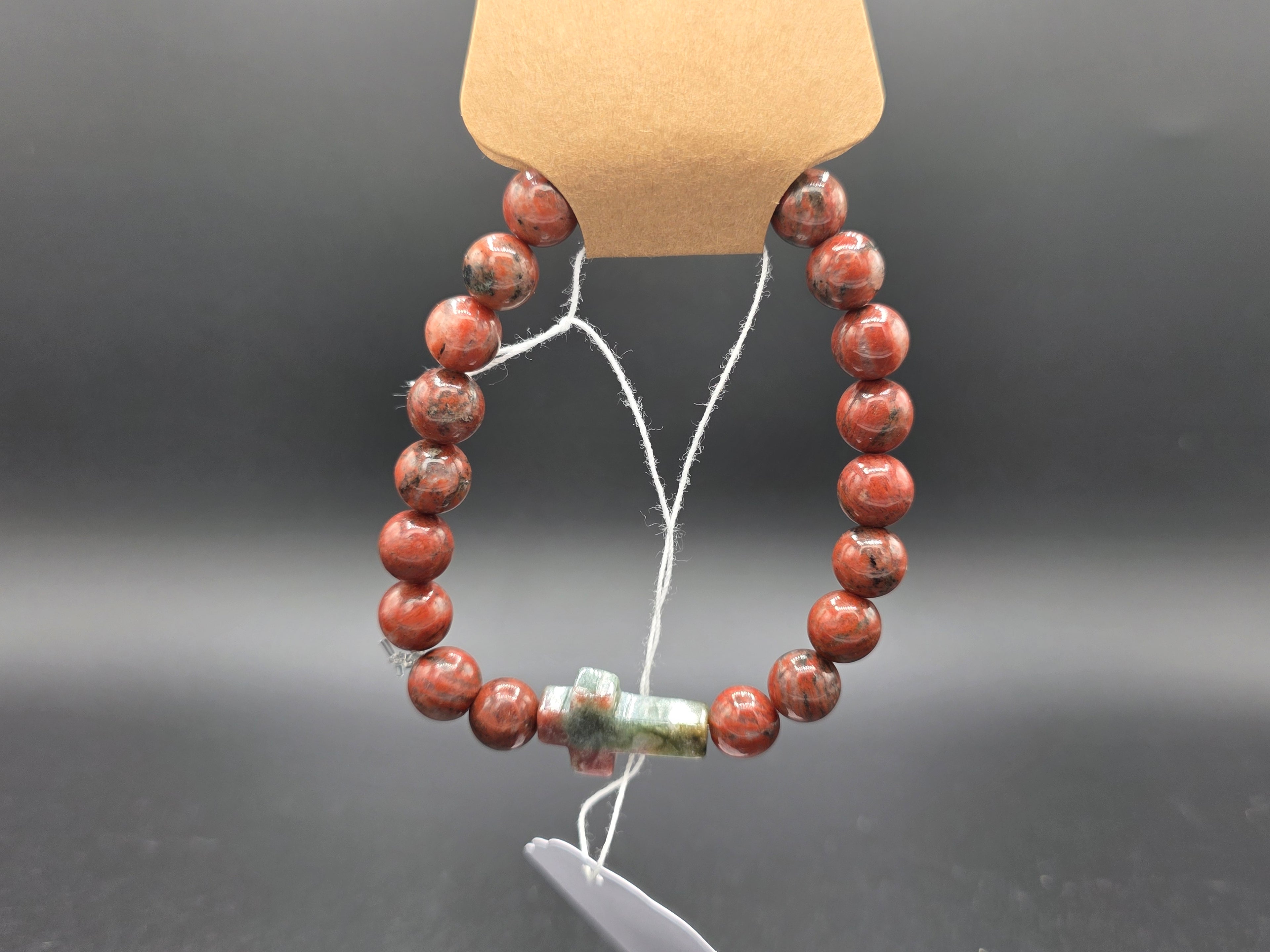 Healing Stone (Cross) Bracelets 7.00"