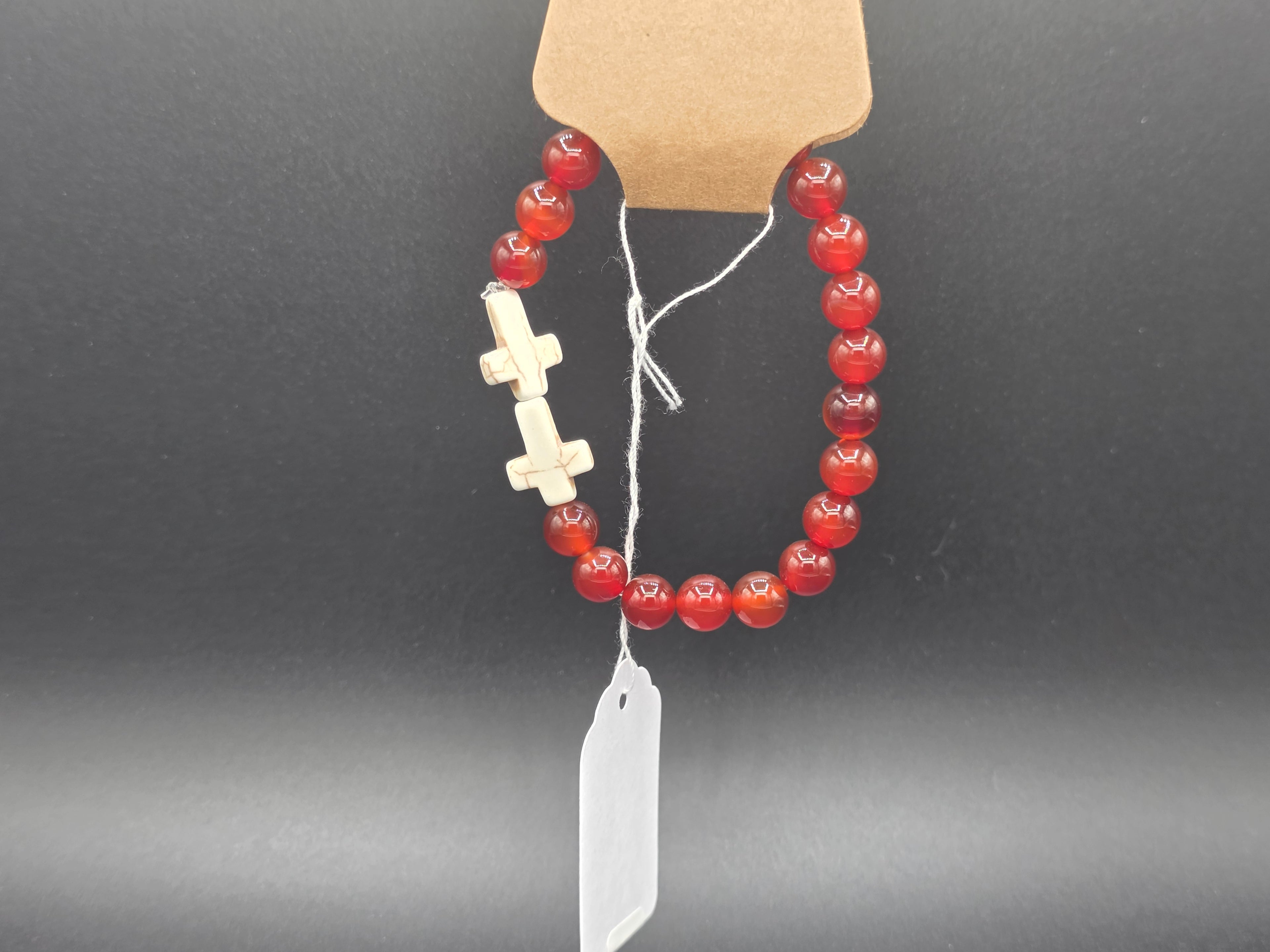 Healing Stone (Cross) Bracelets 6.75"