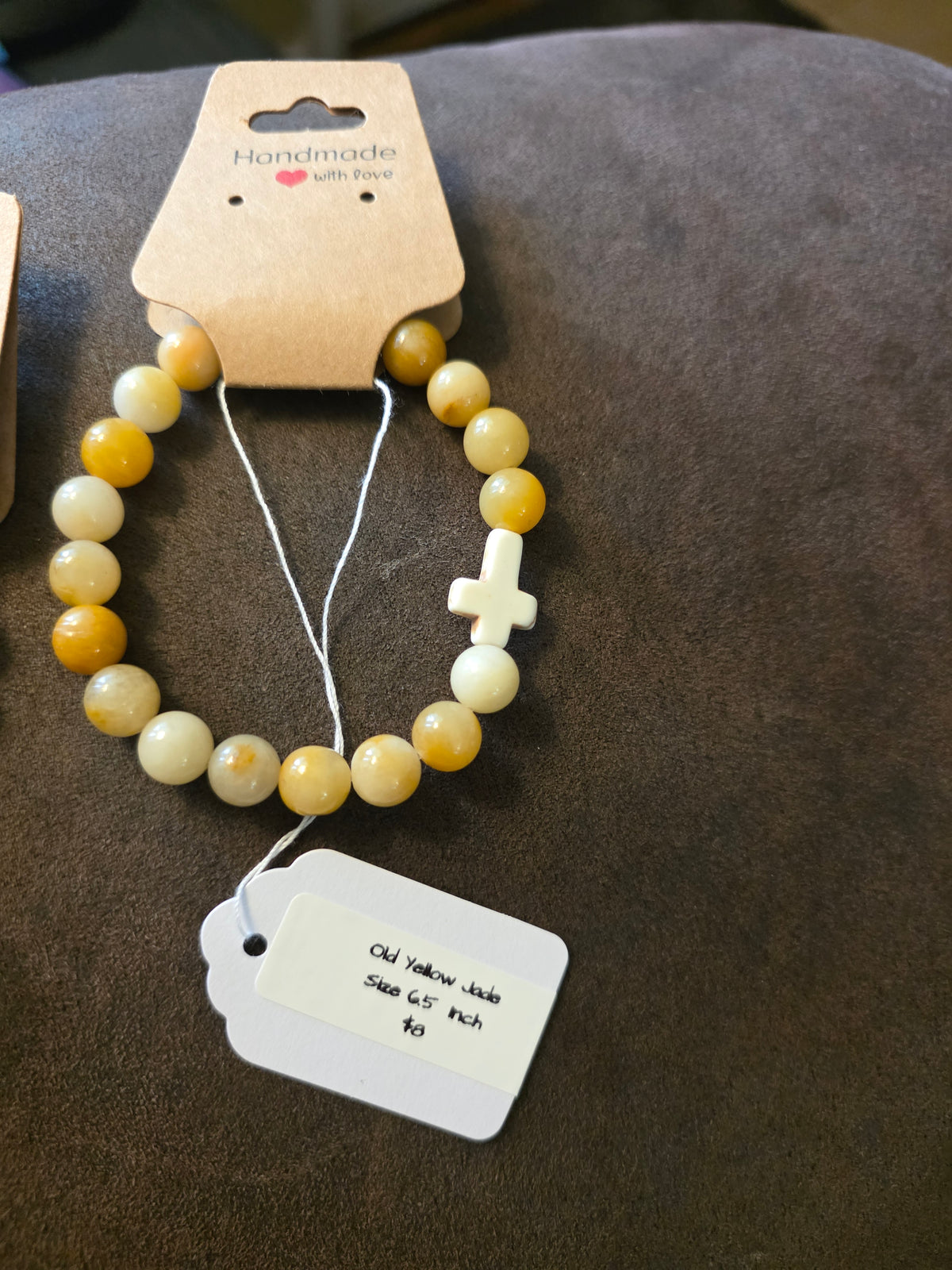 Healing Stone (Cross) Bracelets 6.50"