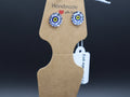 Evil Eye Stud Earrings (Hypo-Allergenic)